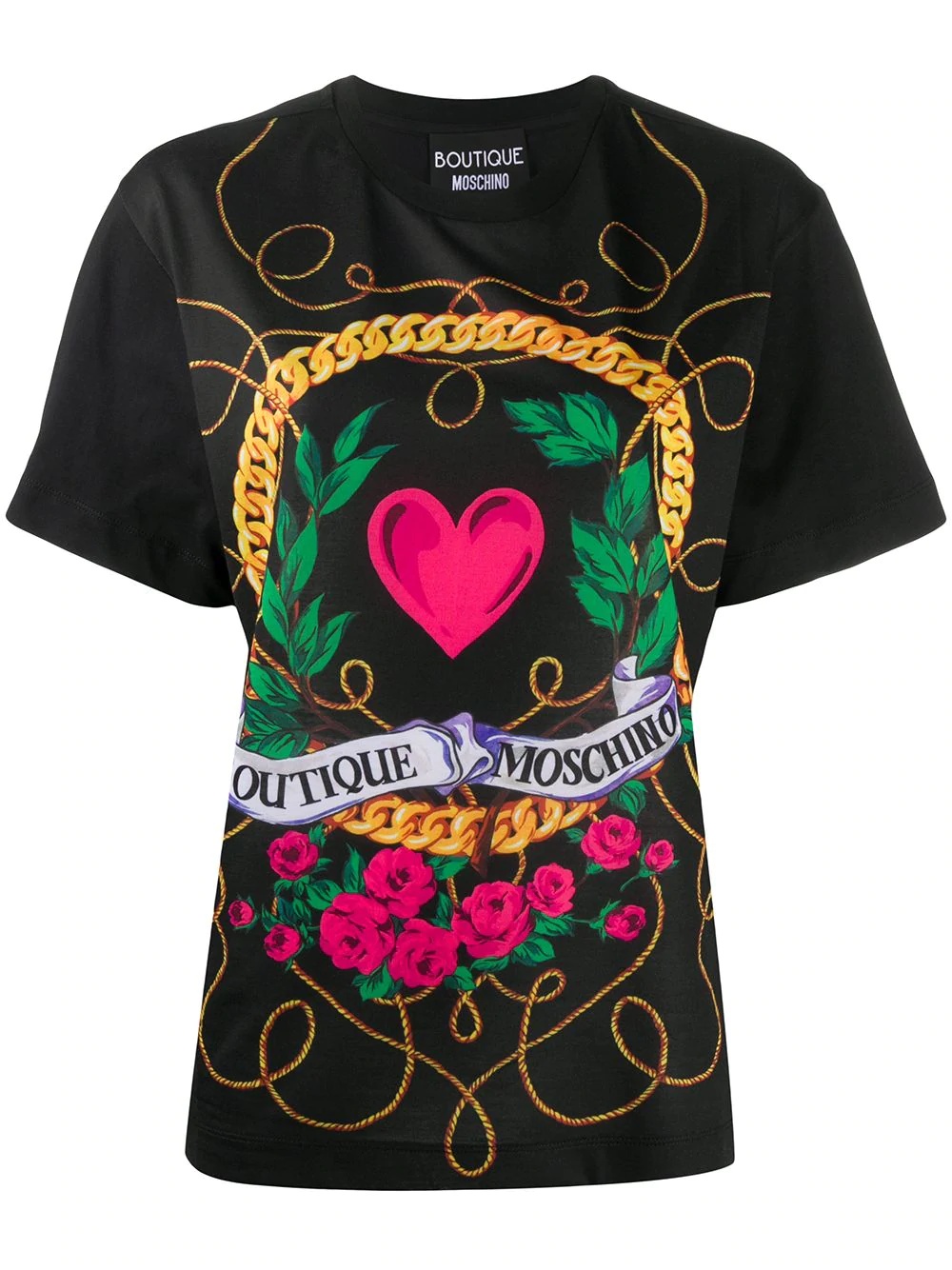 graphic-print cotton T-shirt - 1