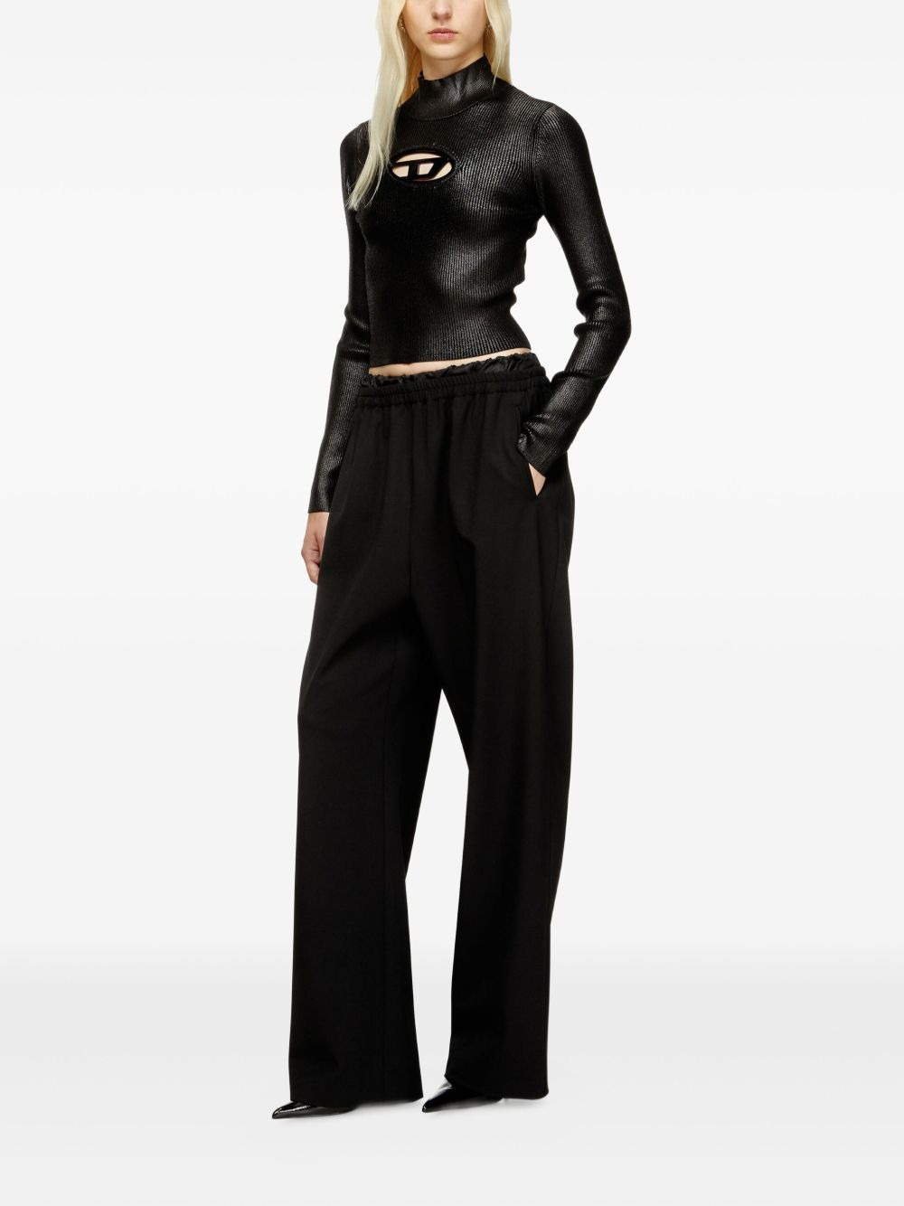 P-Yrite-R2 elastic-waist trousers - 2