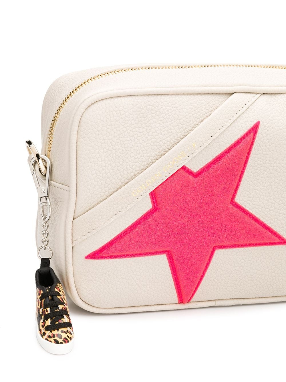 embossed star cross body bag - 4