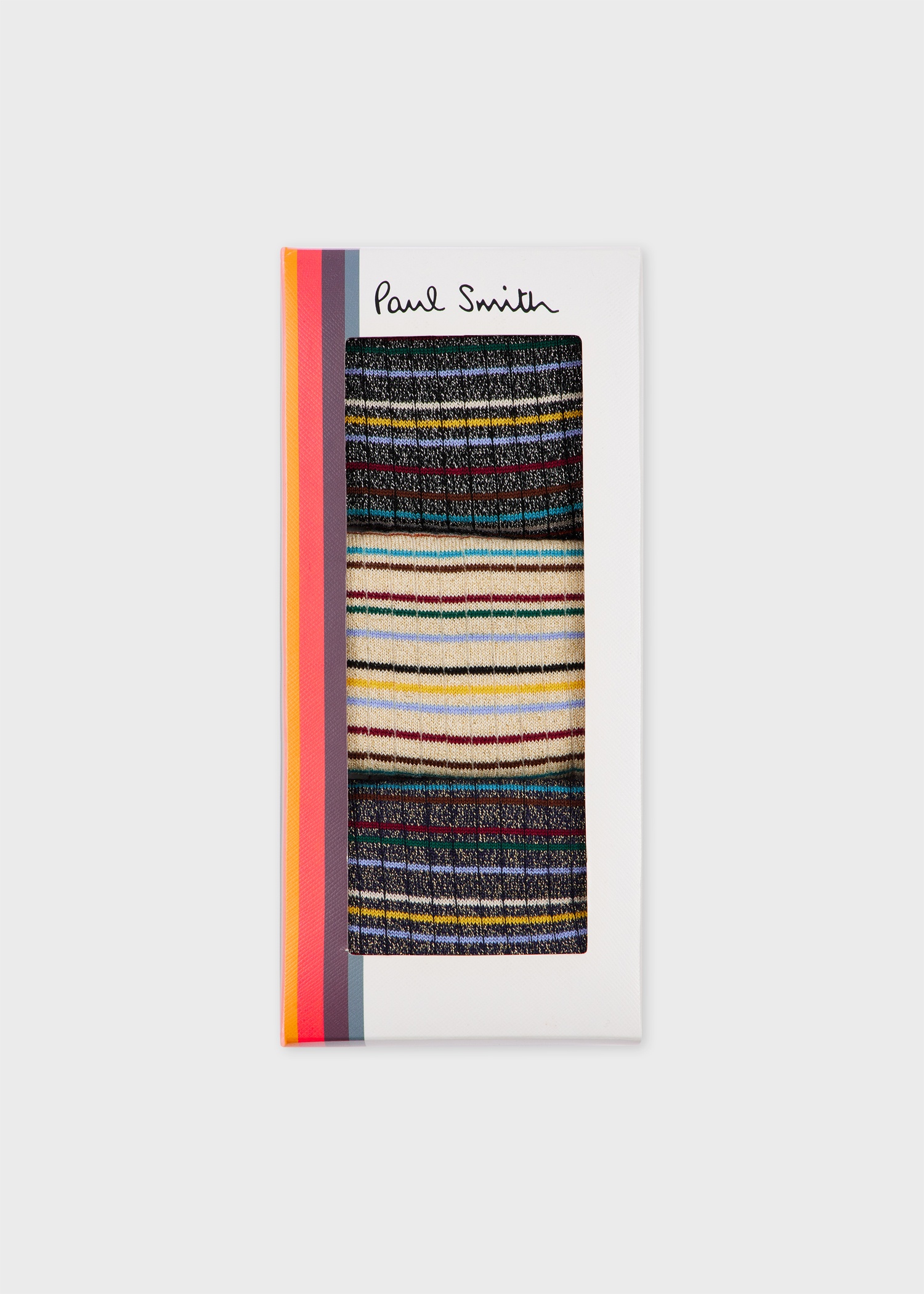 Women's 'Signature Stripe' Socks Three Pack - 4