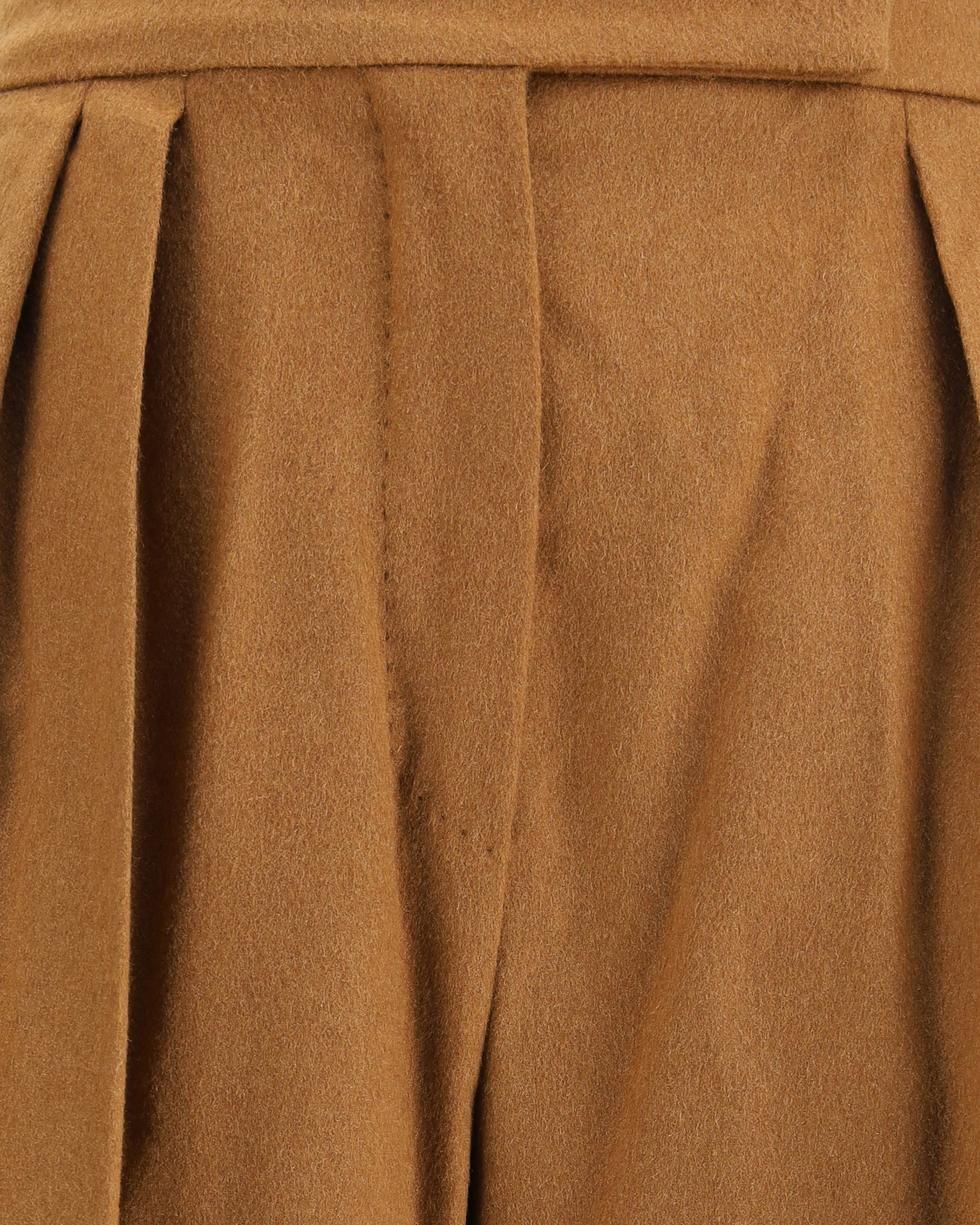 Wide Camel Drap Pants - 3