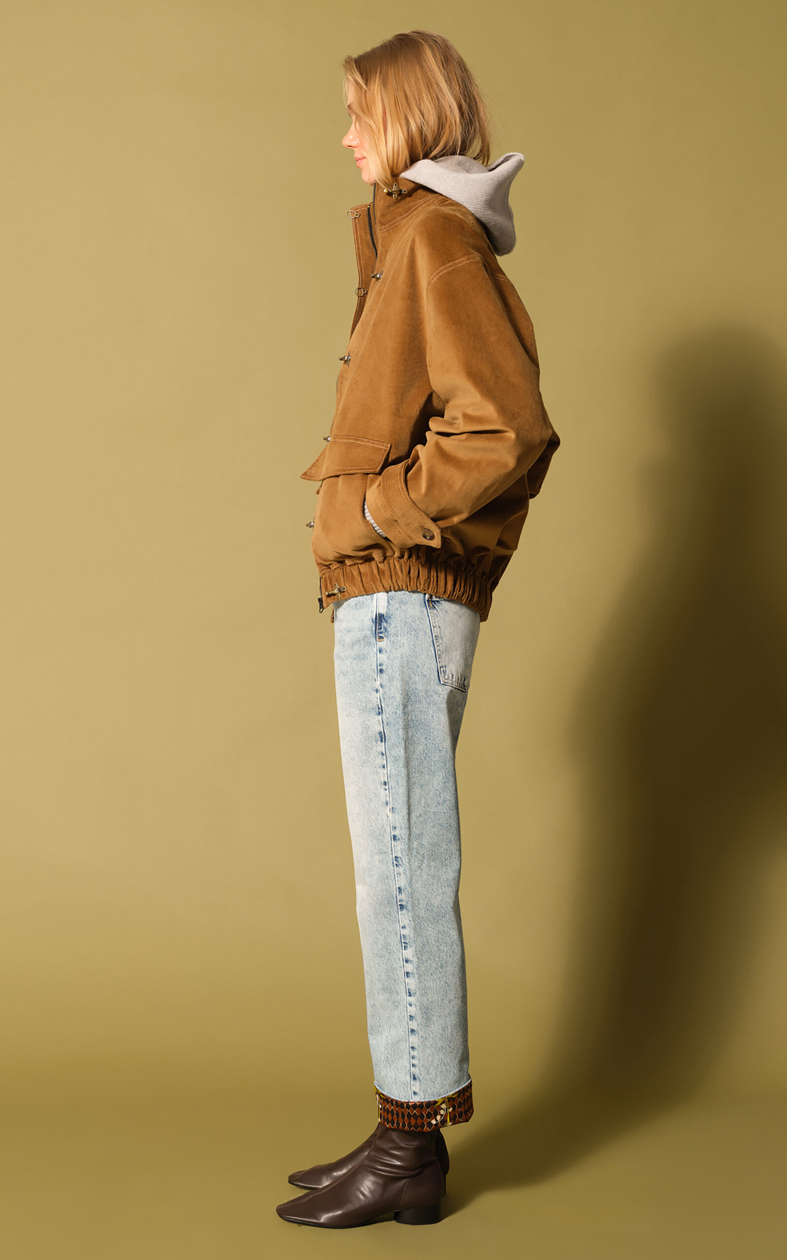 Daky Rigid Low-Rise Straight-Leg Jeans blue - 3