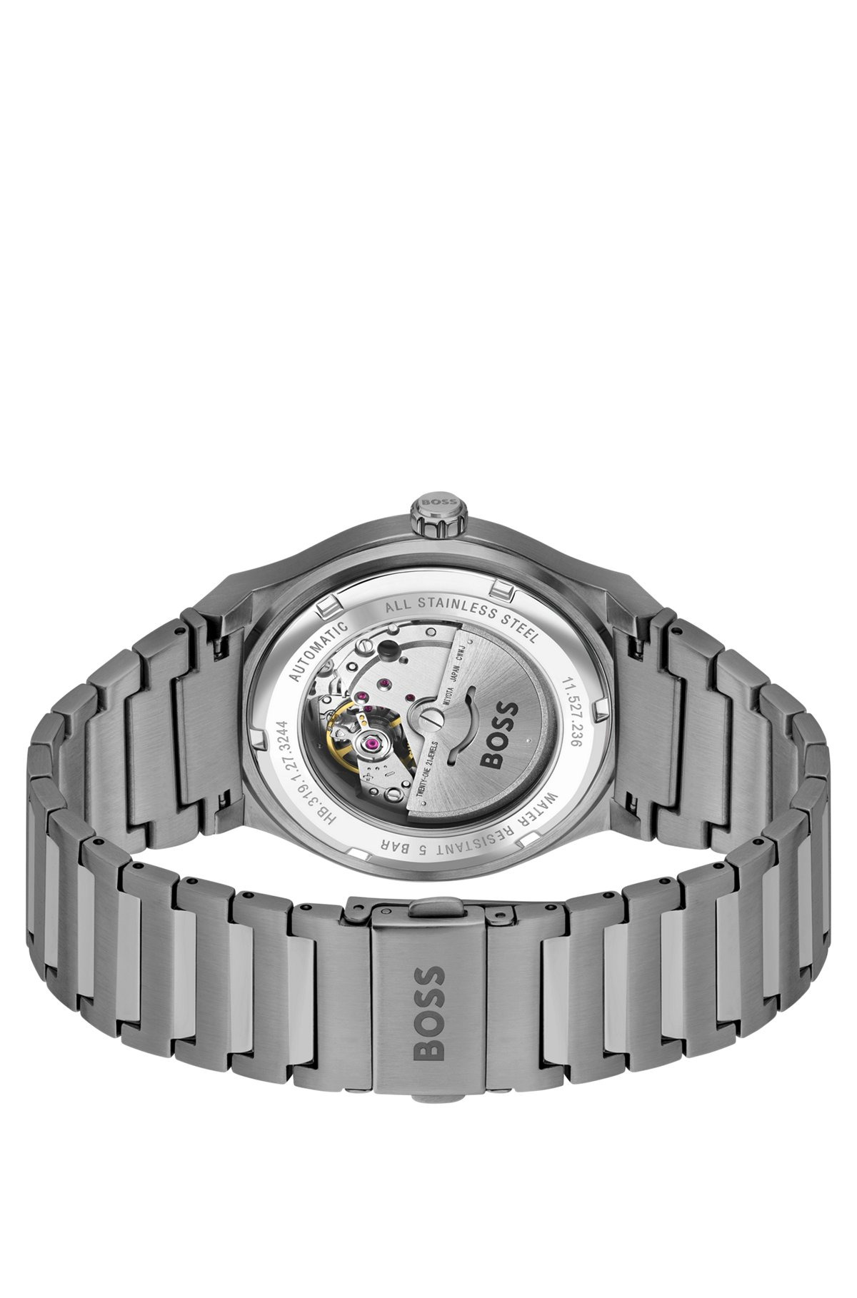 BLUE-DIAL WATCH WITH JAPANESE AUTOMATIC MOVEMENT - 3