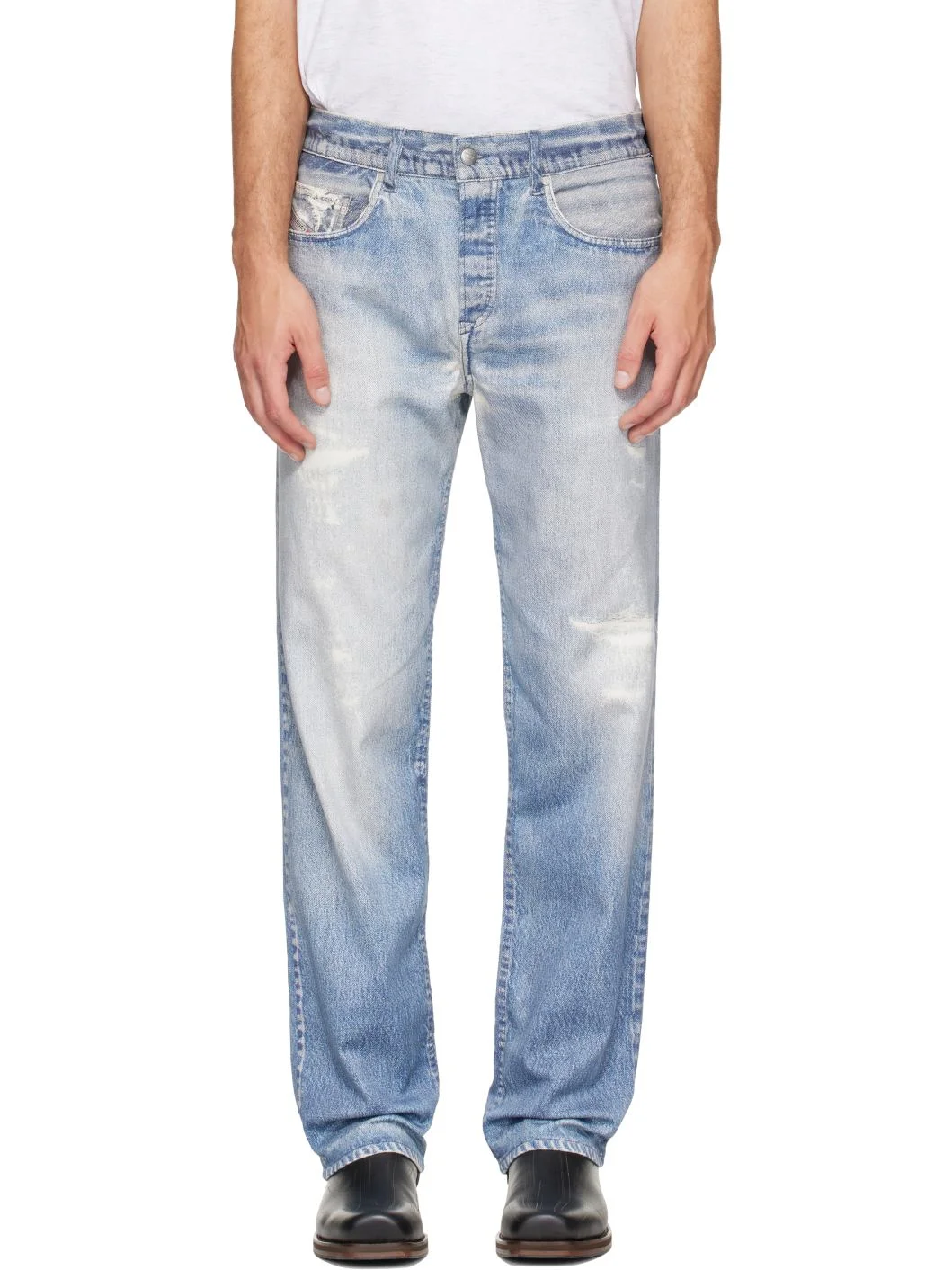 Blue 2090 D-Veekley Joggjeans Trousers - 1