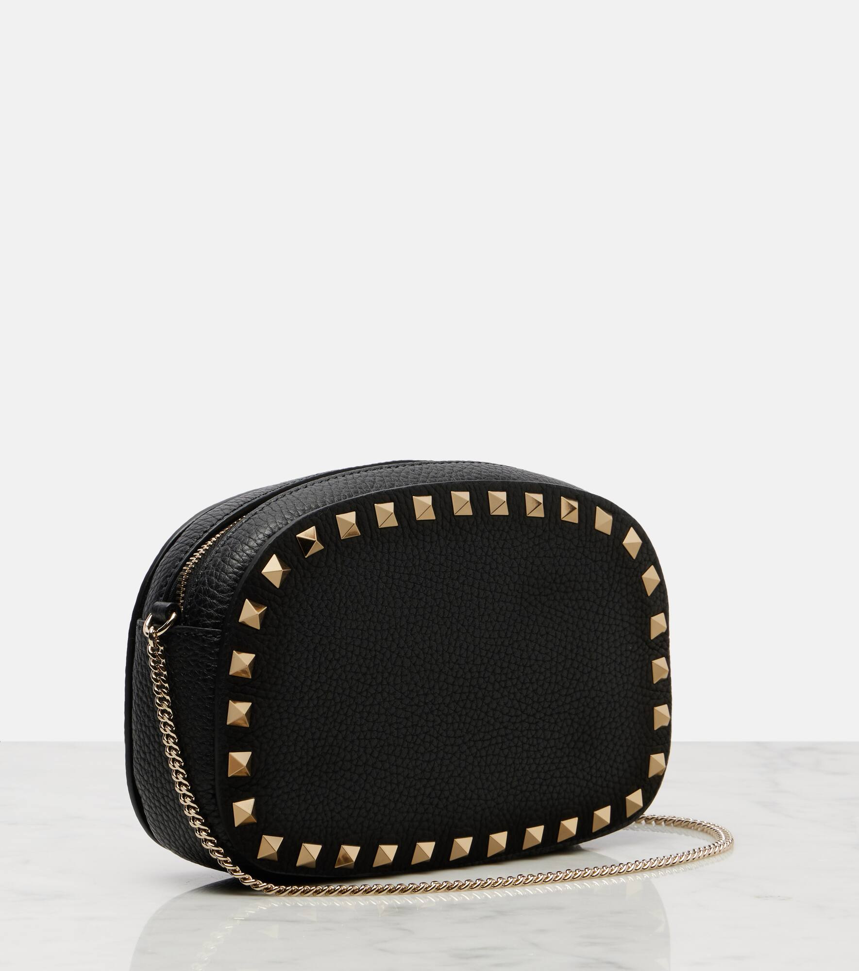 Rockstud Mini leather shoulder bag - 4