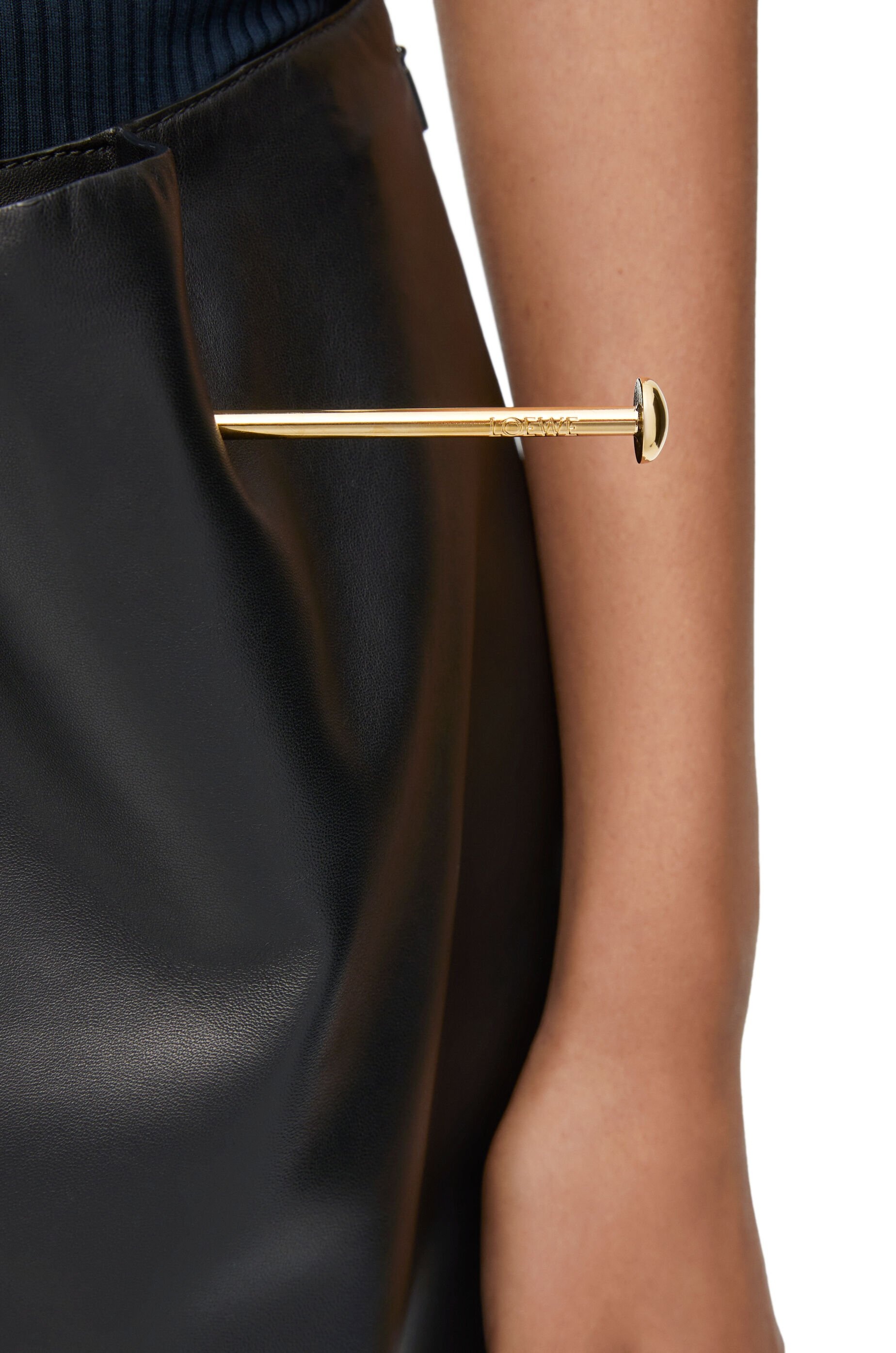Loewe Pin shorts in nappa lambskin | REVERSIBLE
