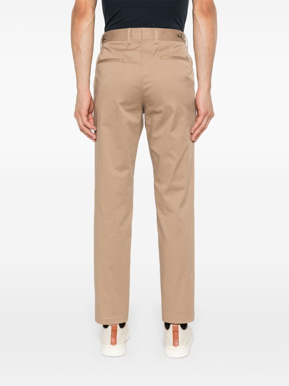 slim-fit tailored trousers - 4