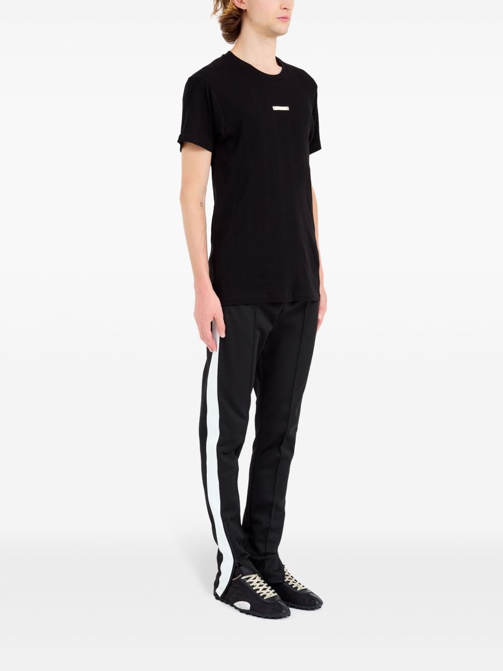 four-stitch logo T-shirt - 3
