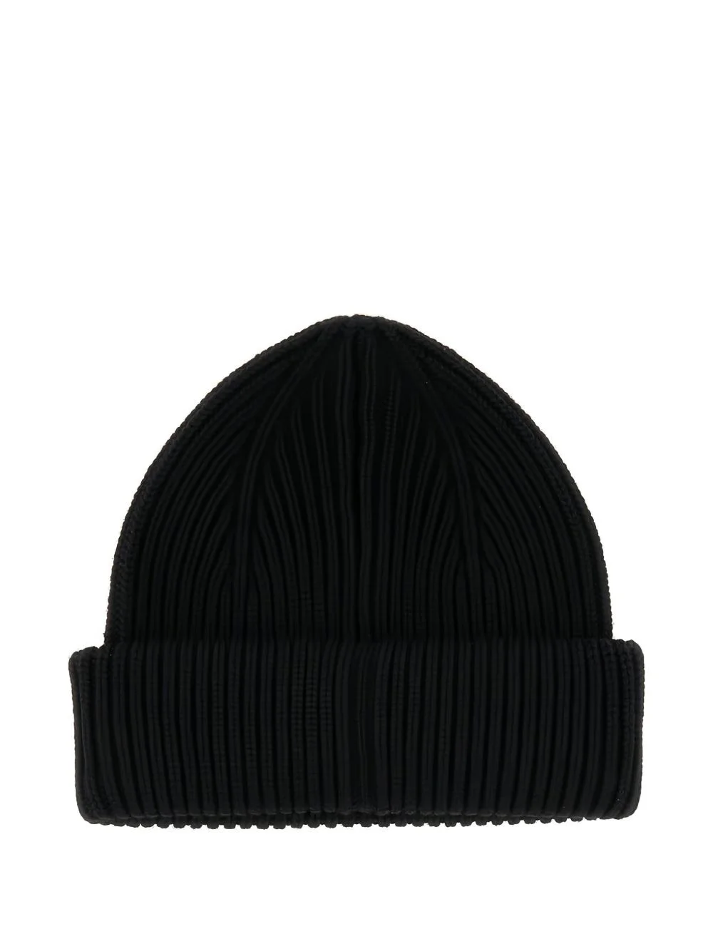 ribbed-knit wool hat - 1