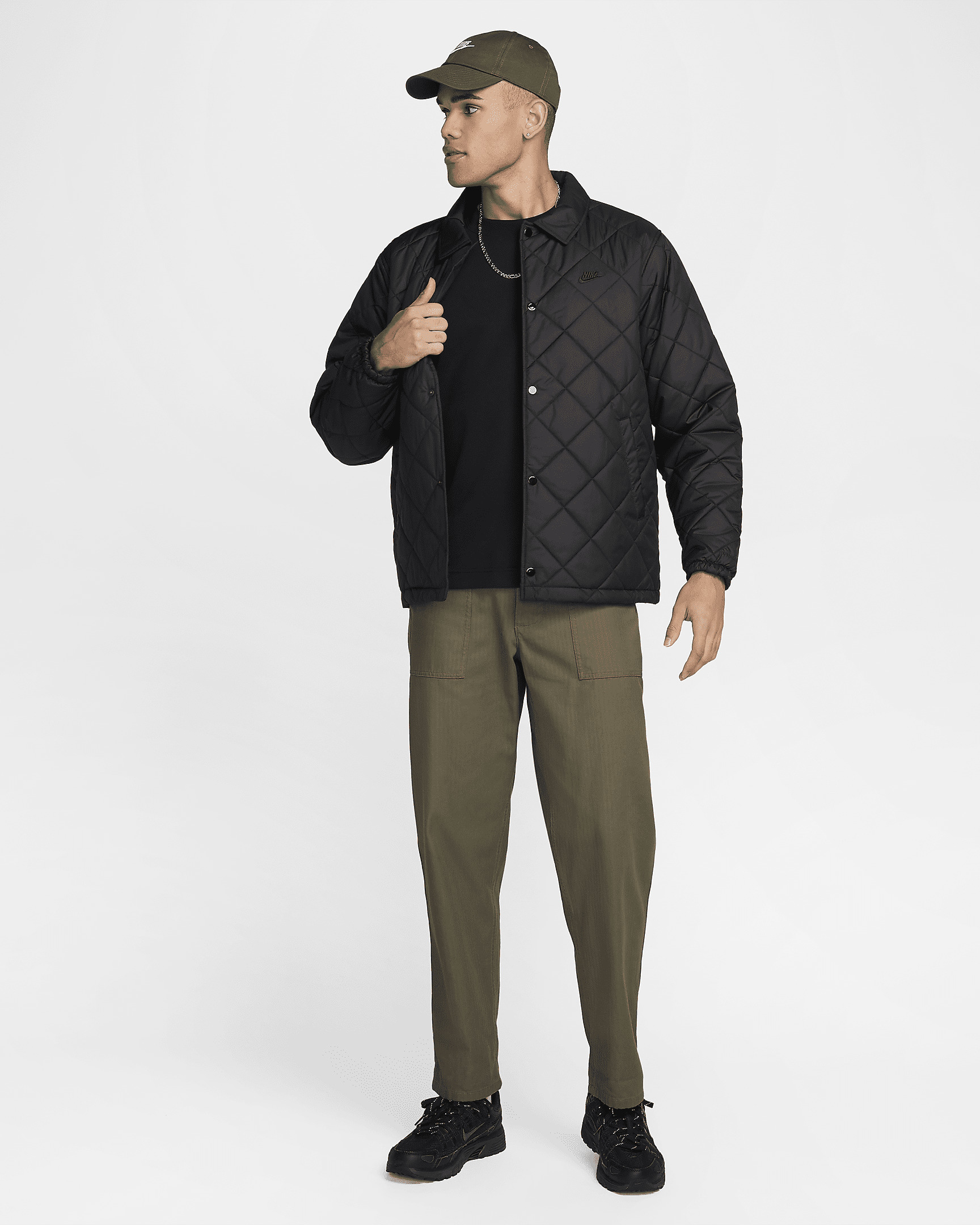 Nike Club Men's Lightweight Quilted Therma-FIT Insulated Jacket - 8