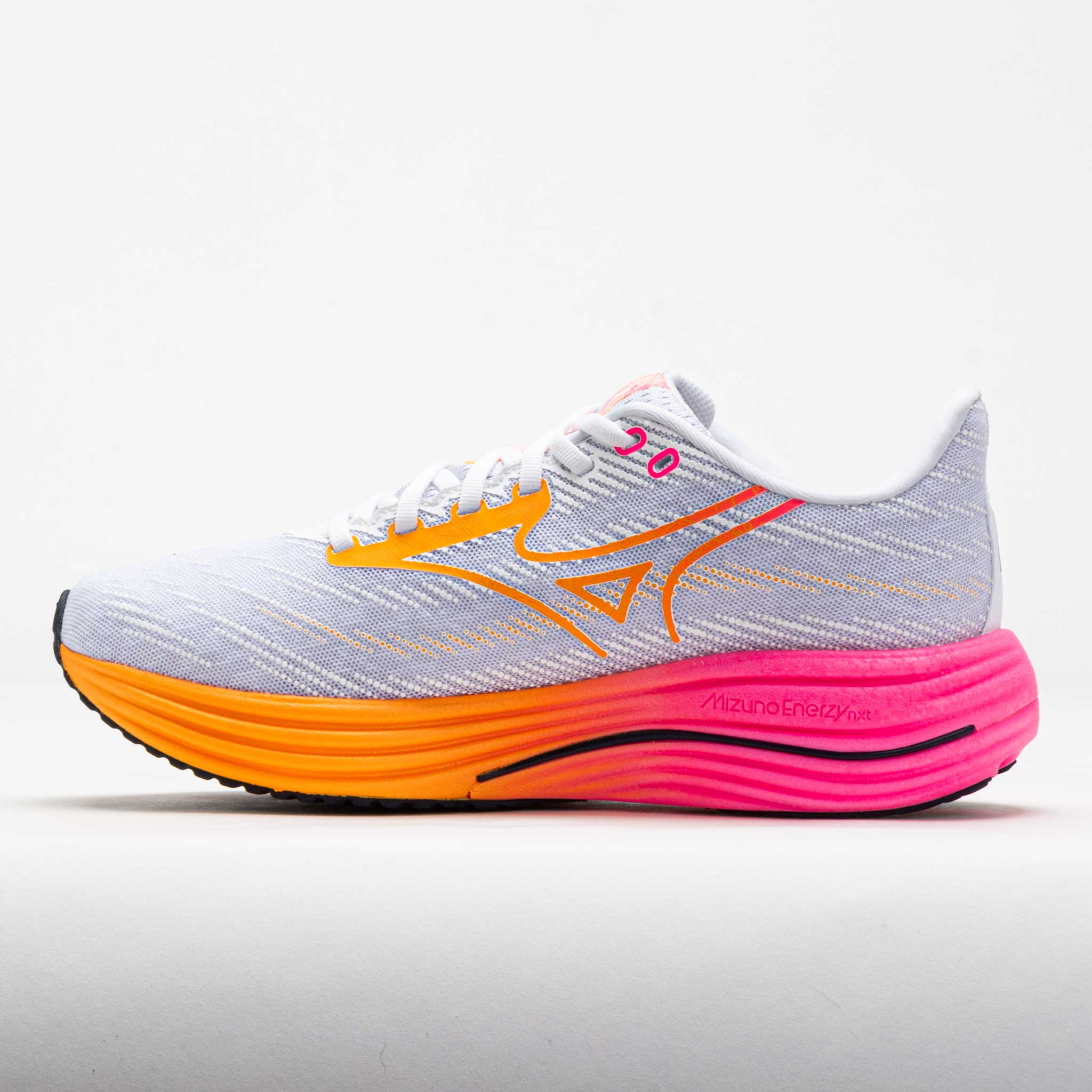 Mizuno Wave Rider 29 Hanabi Unisex White/Tang Orange - 2