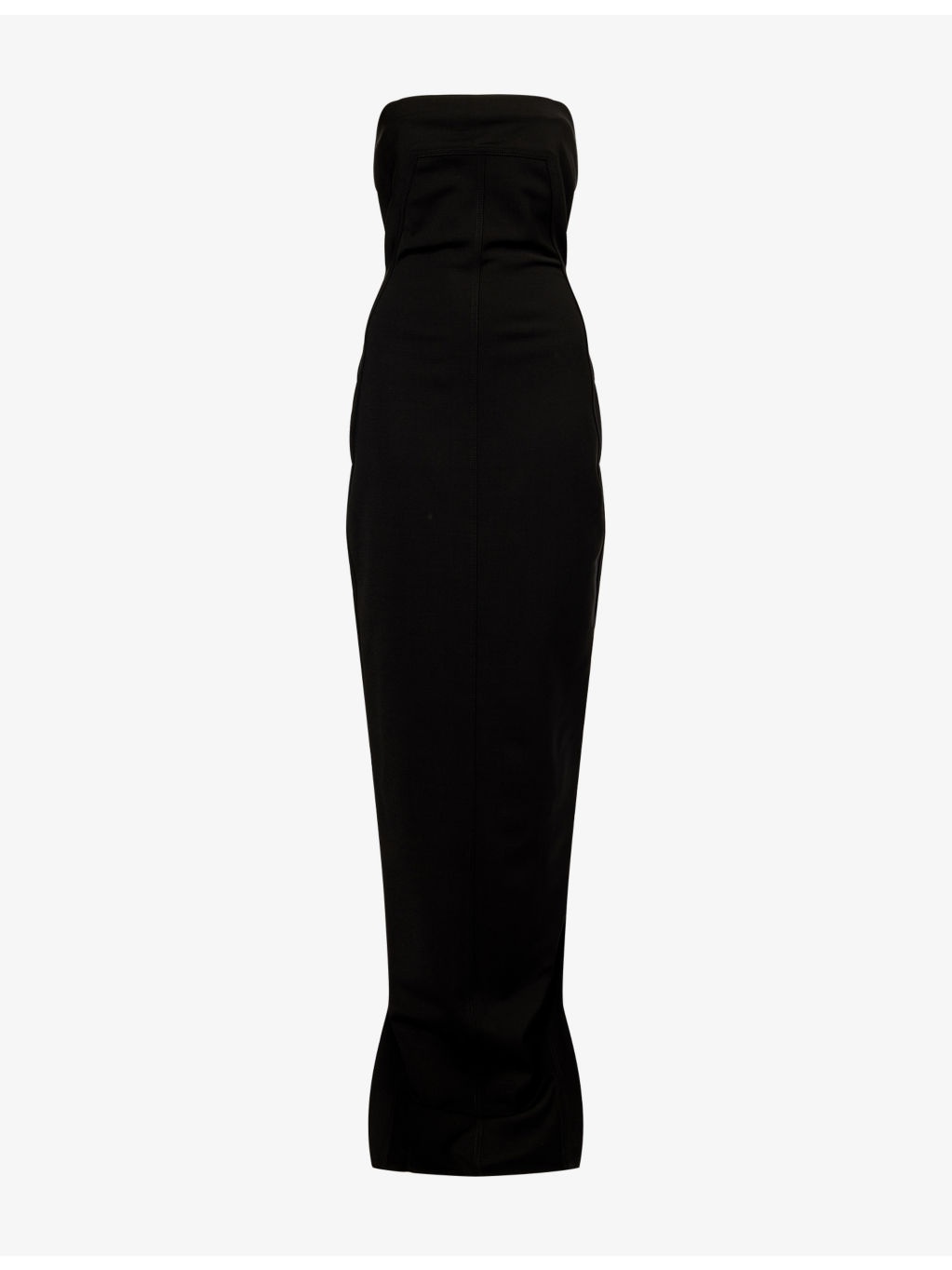 Bustier Split Cotton-Blend Gown - 1