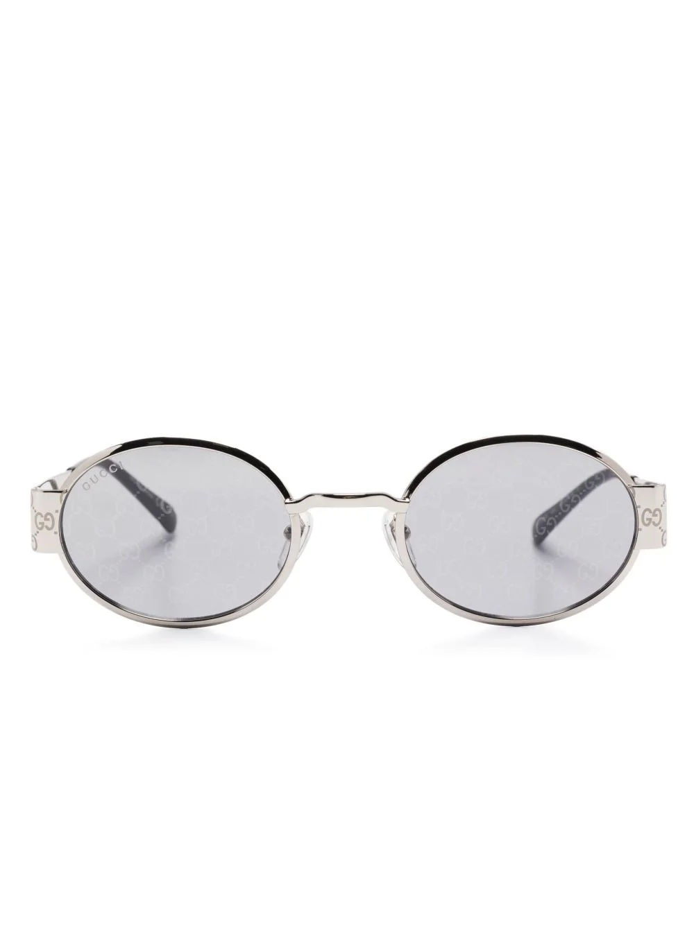 round-frame sunglasses - 1