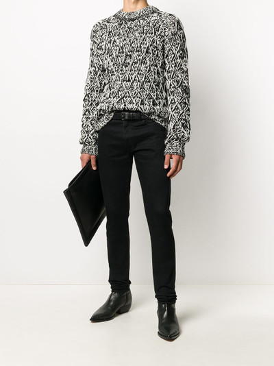 SAINT LAURENT loose-knit jumper outlook