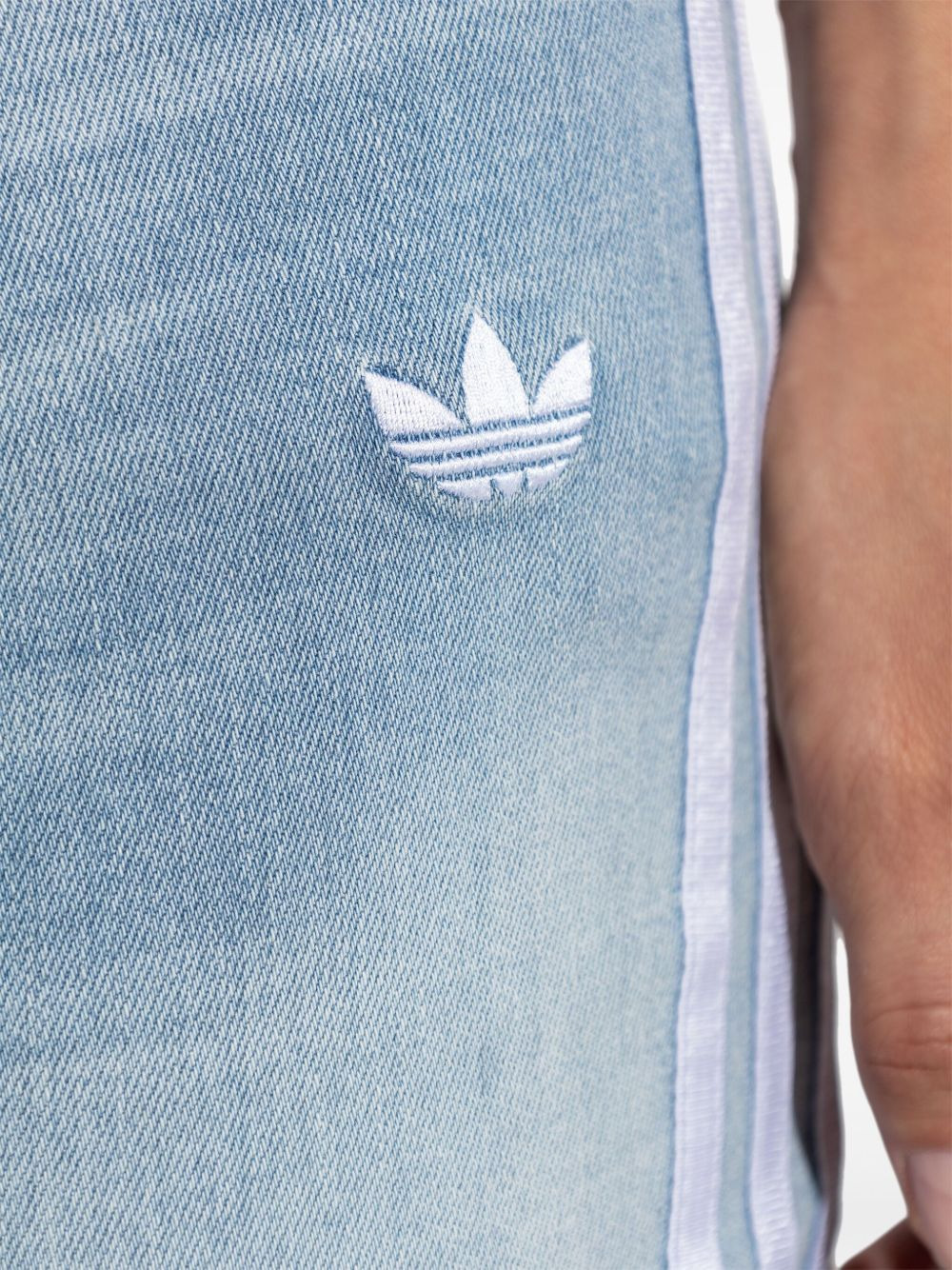 side-stripe jeans - 5