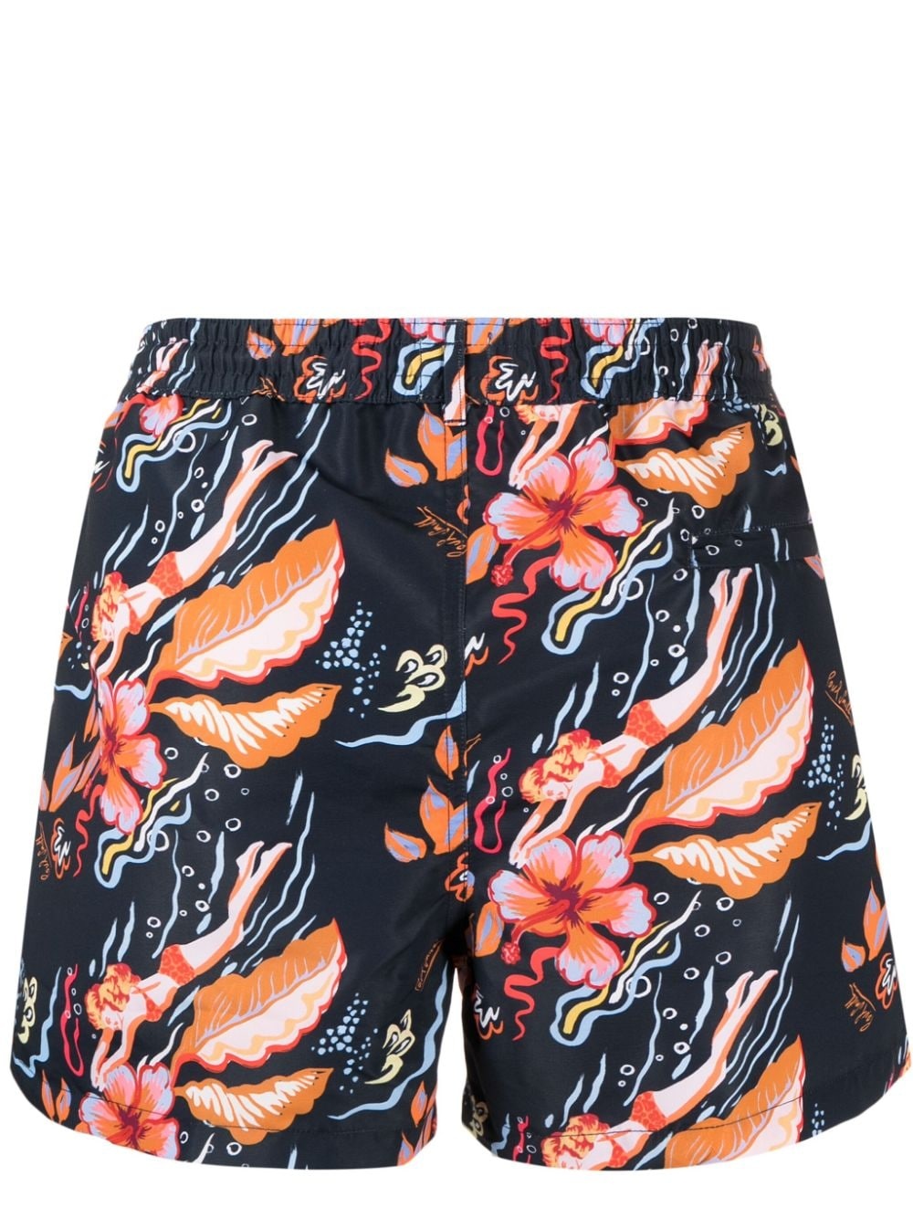 Hawaii floral-printed swimming shorts - 2