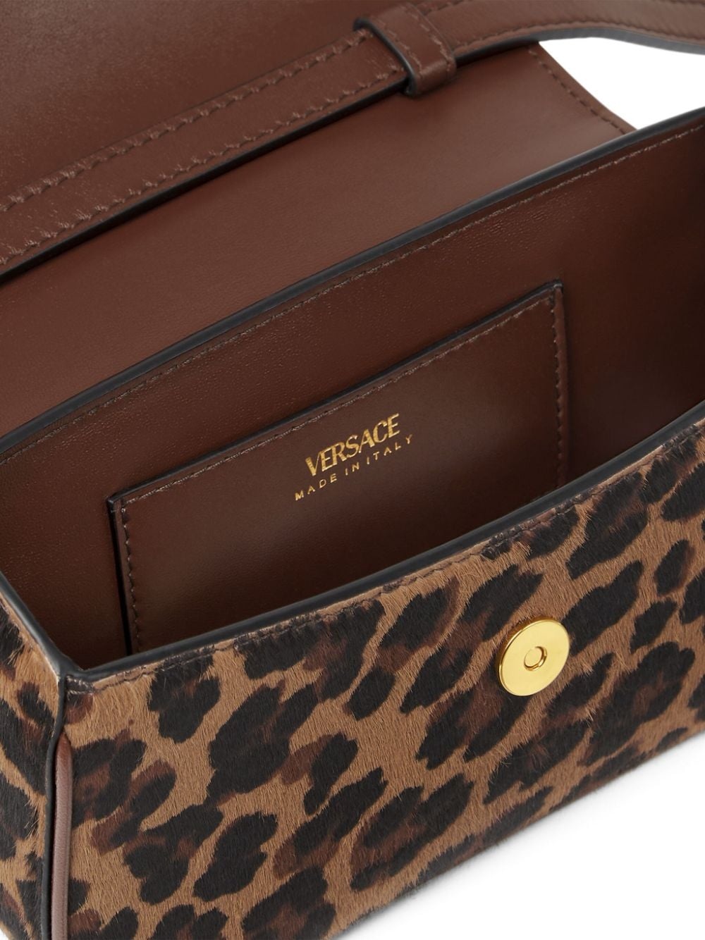 La Medusa leopard-print mini bag - 5