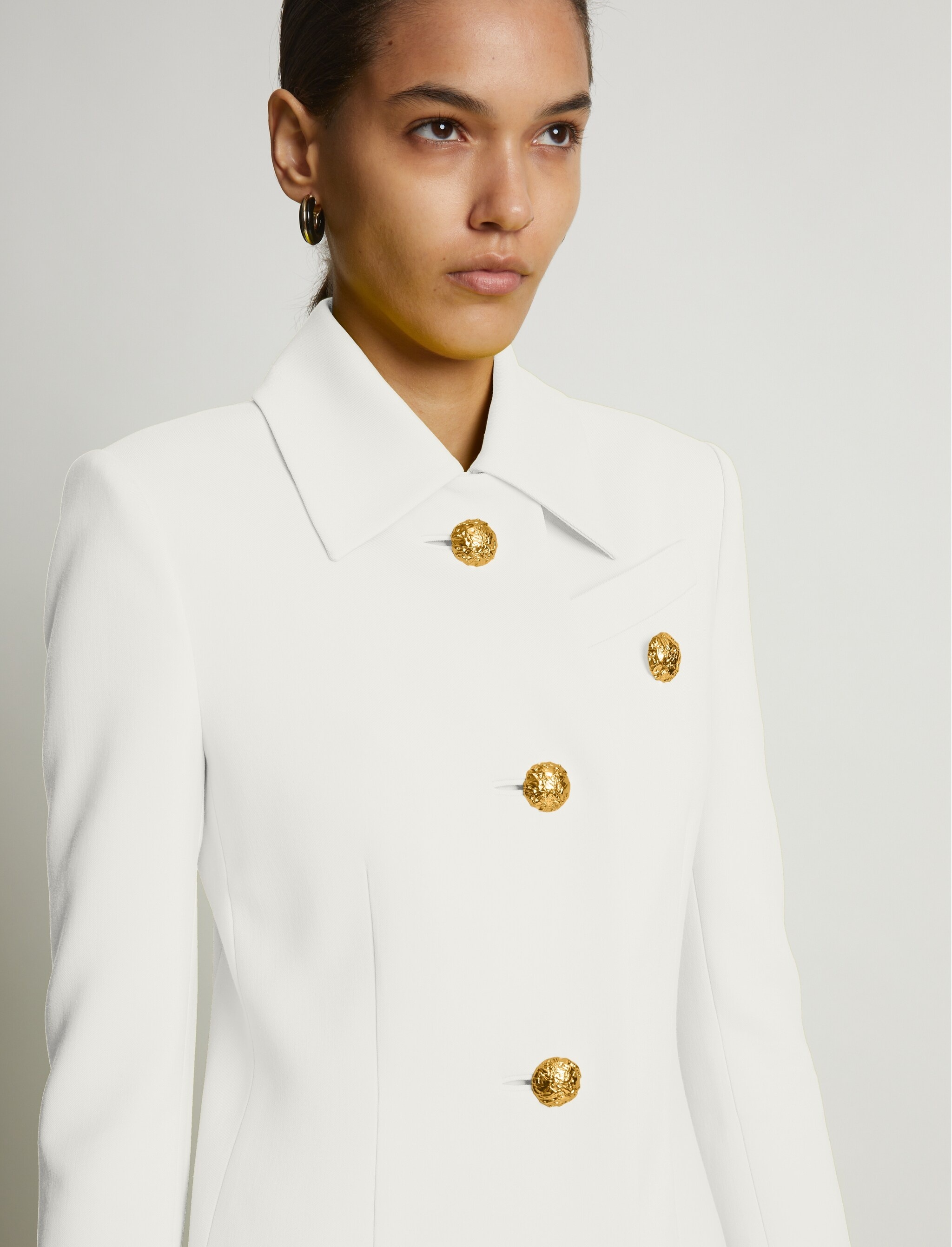 Viscose Suiting Relaxed Blazer - 6