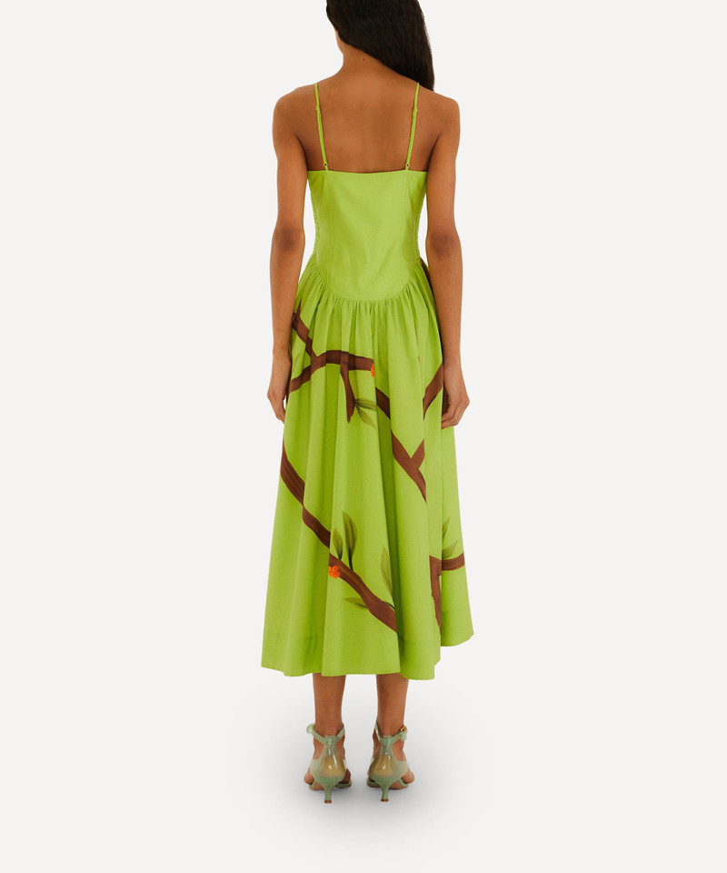 FARM RIO Green Maxi Dress outlook