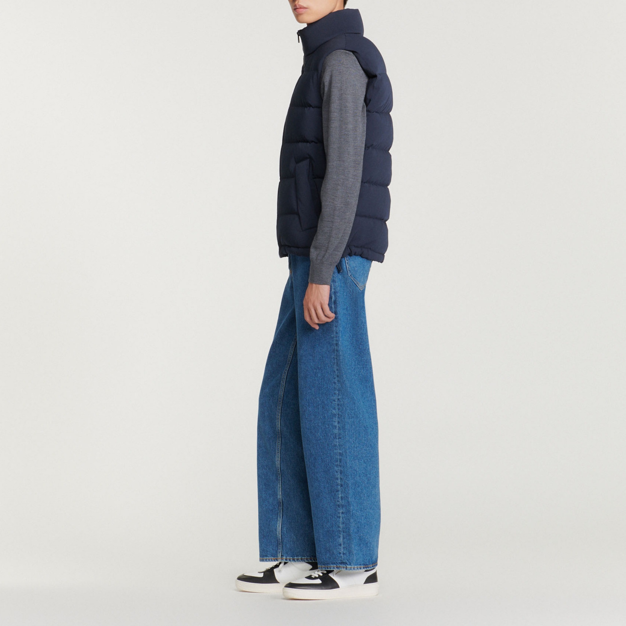Sleeveless jacket in technical fabric - 6
