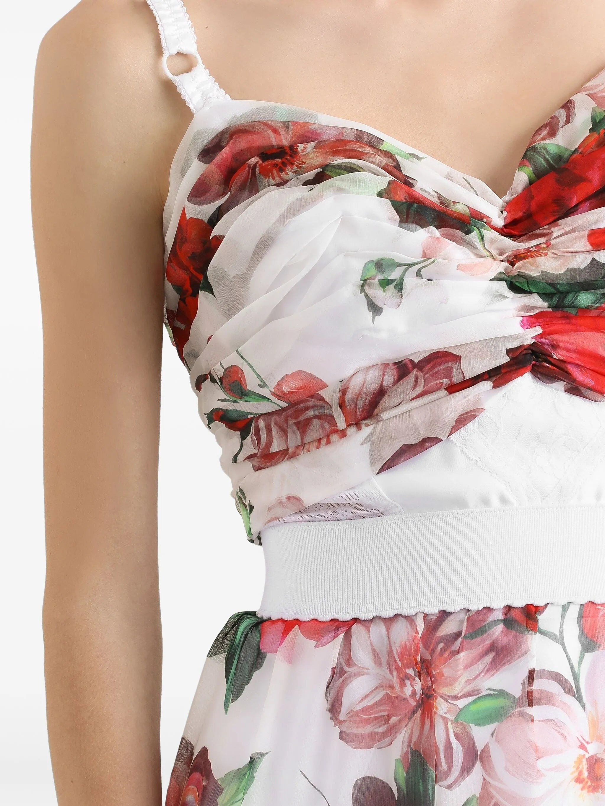 floral-print top - 5