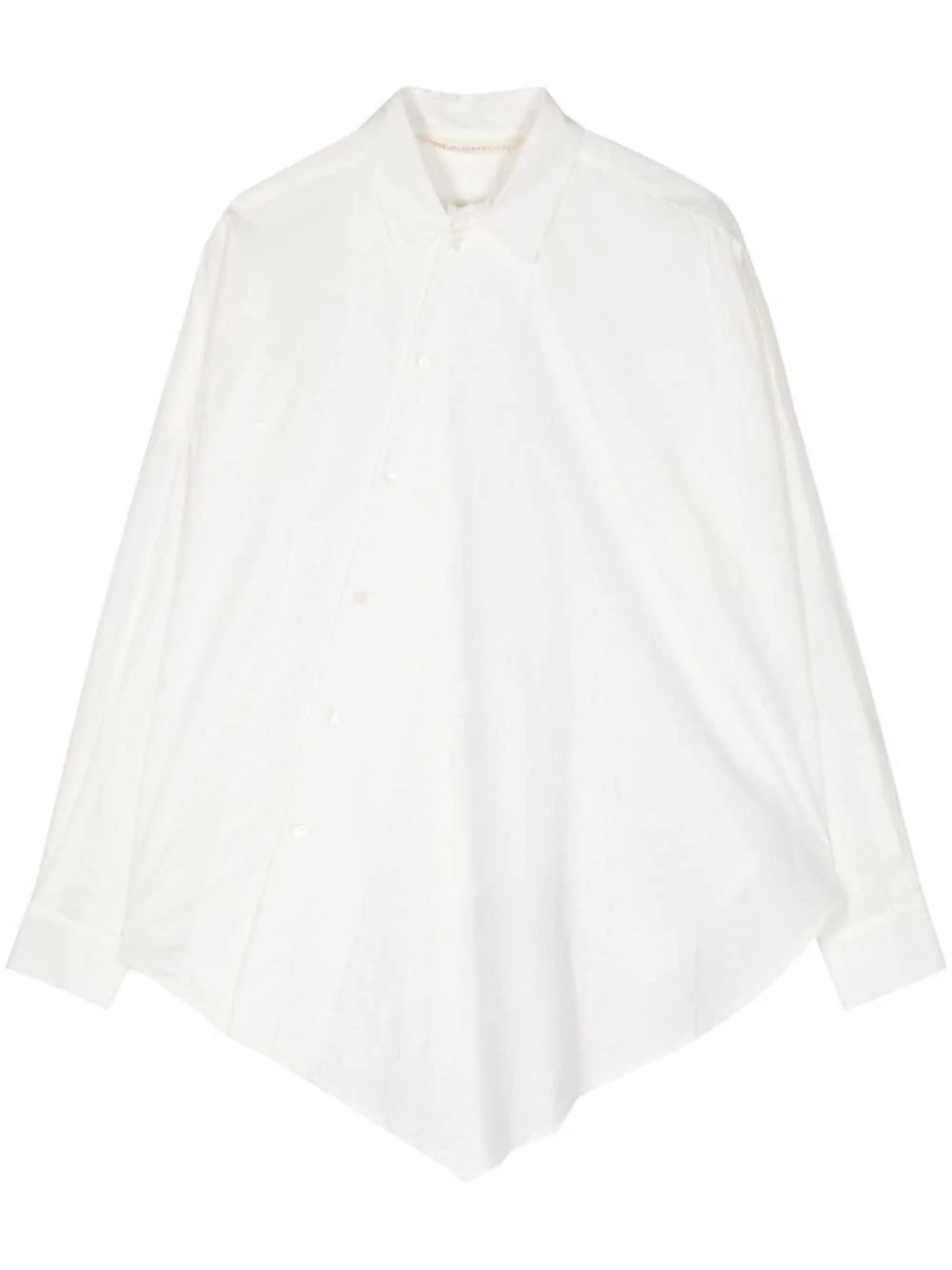 asymmetric cotton shirt - 1