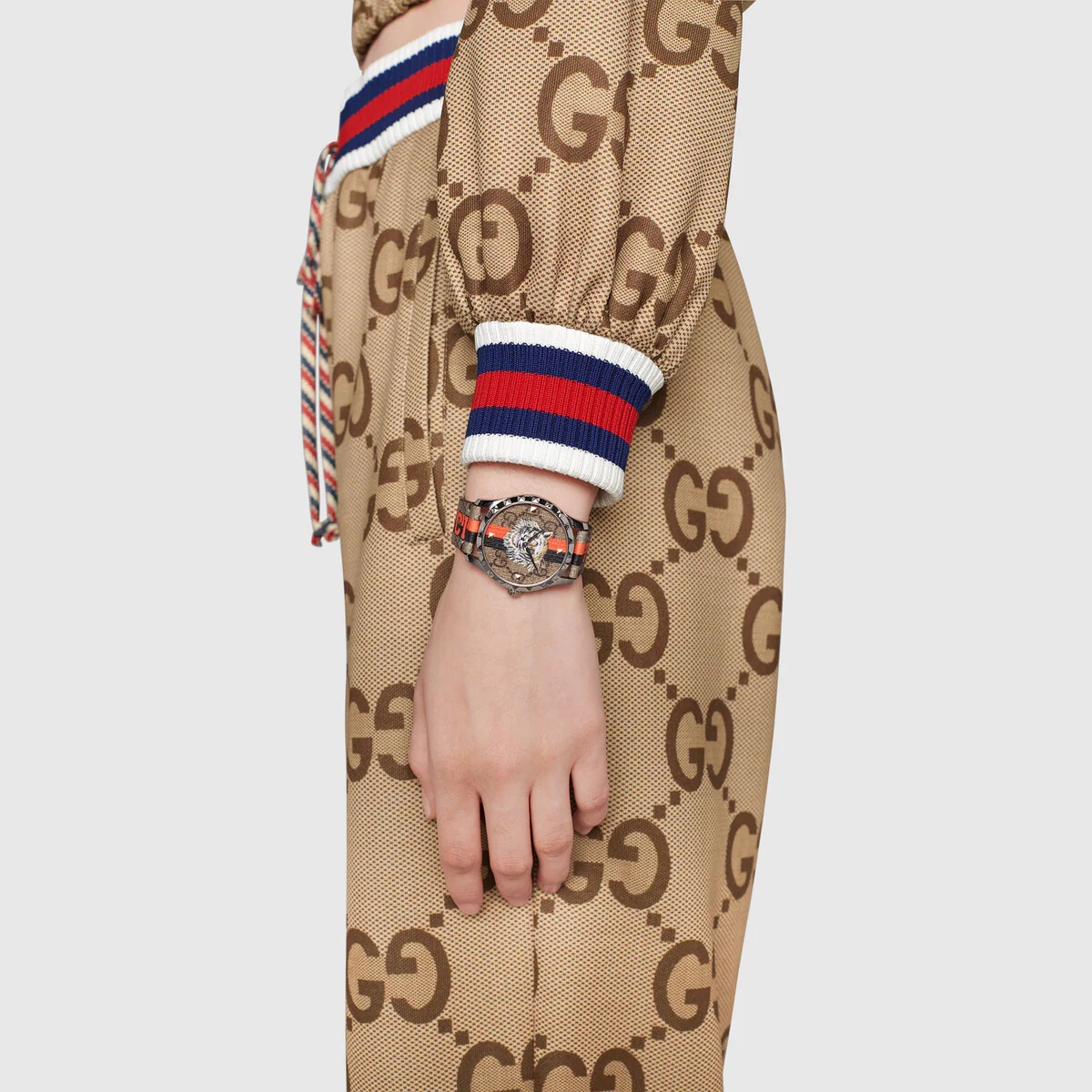 Gucci Tiger G-Timeless watch, 38 mm - 4