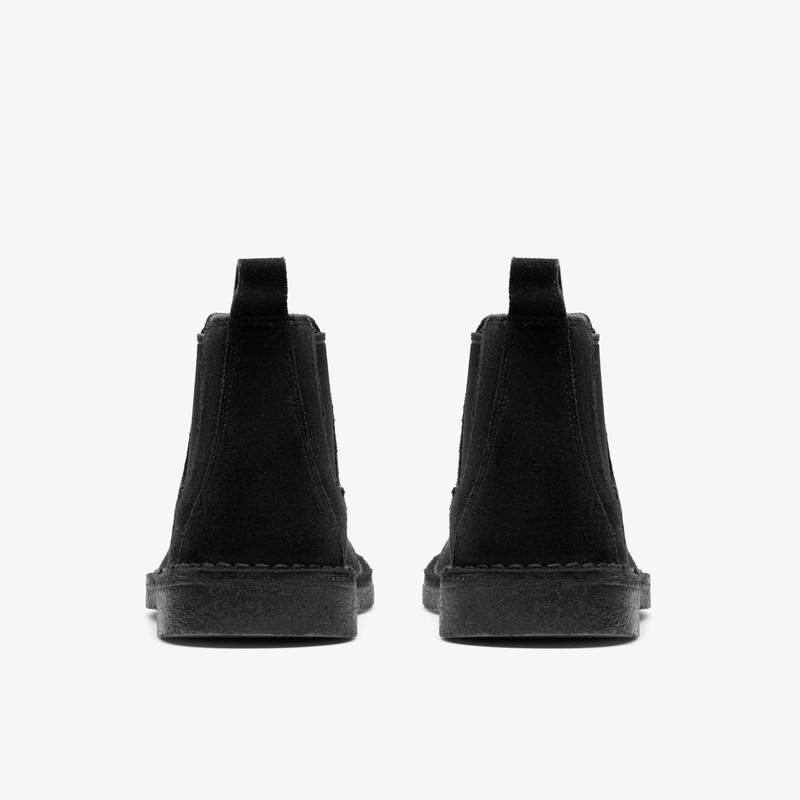 Desert Chelsea Black Suede 5