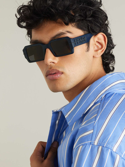 FENDI Fendigraphy Square-Frame Acetate Sunglasses outlook