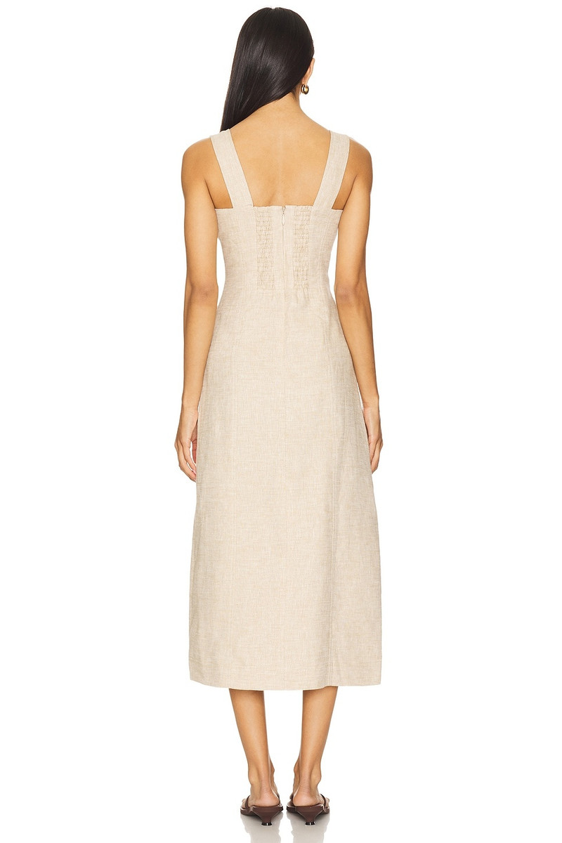 Aje. Morgan Midi Dress outlook
