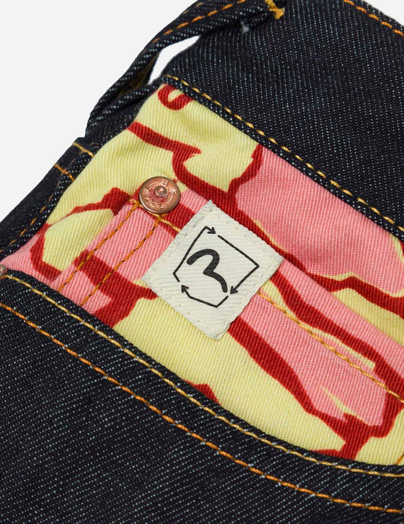 Ishigaki Camouflage Inserted Daicock Slim Fit Jeans #2010 no.1 3