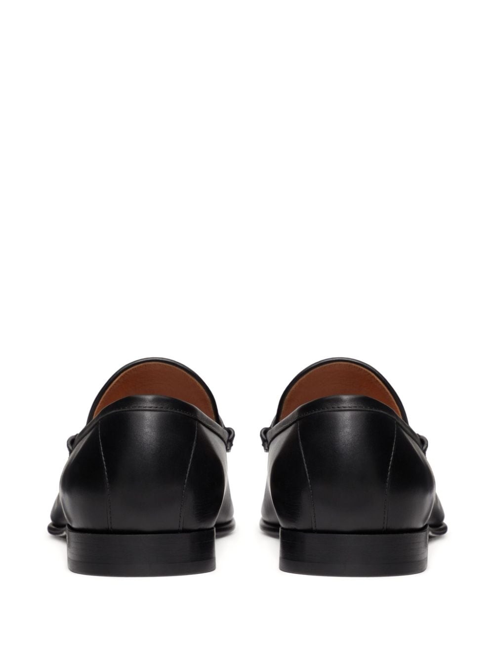VLogo Signature leather loafers - 3