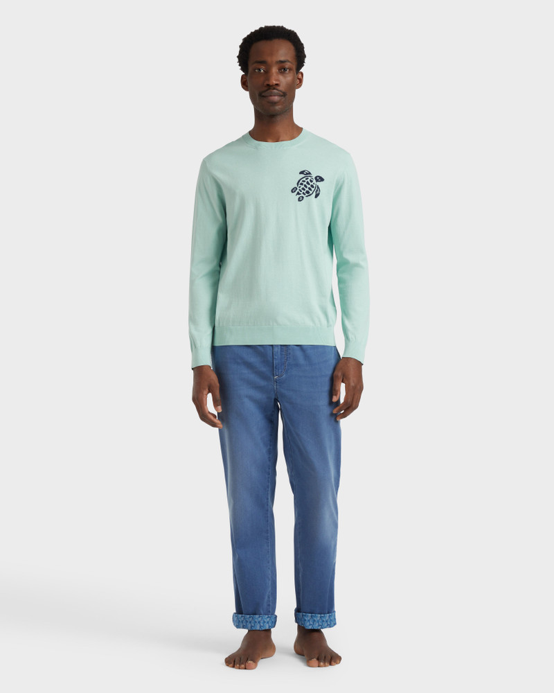 Vilebrequin MEN COTTON SWEATER TURTLE outlook