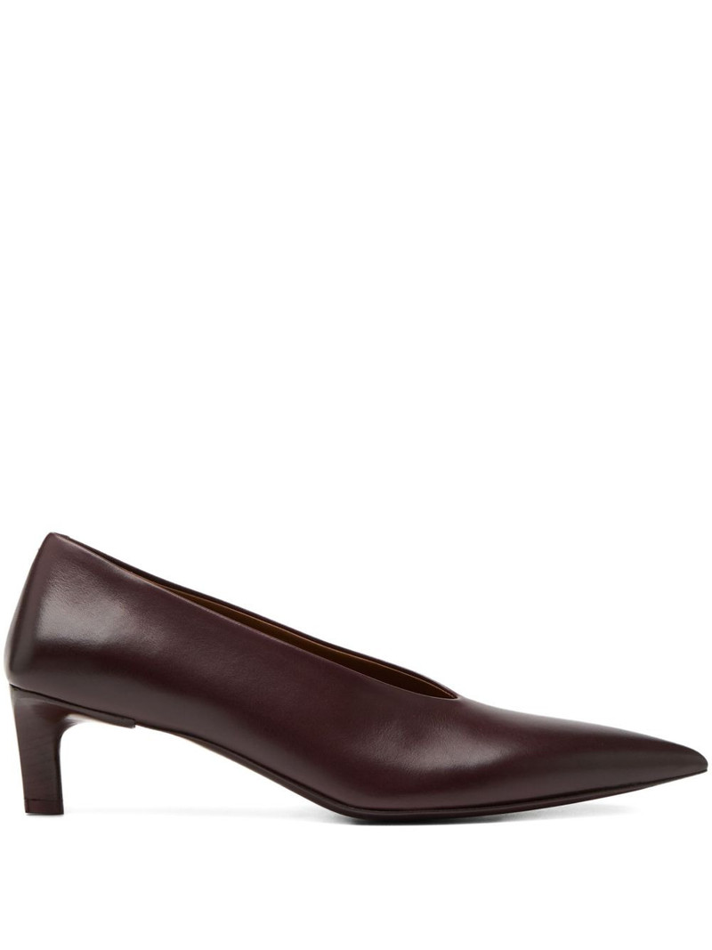 Aculeo pointed-toe leather pumps 1