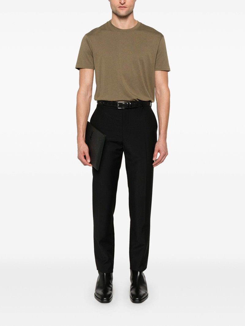 Logo-embroidered T-shirt 4