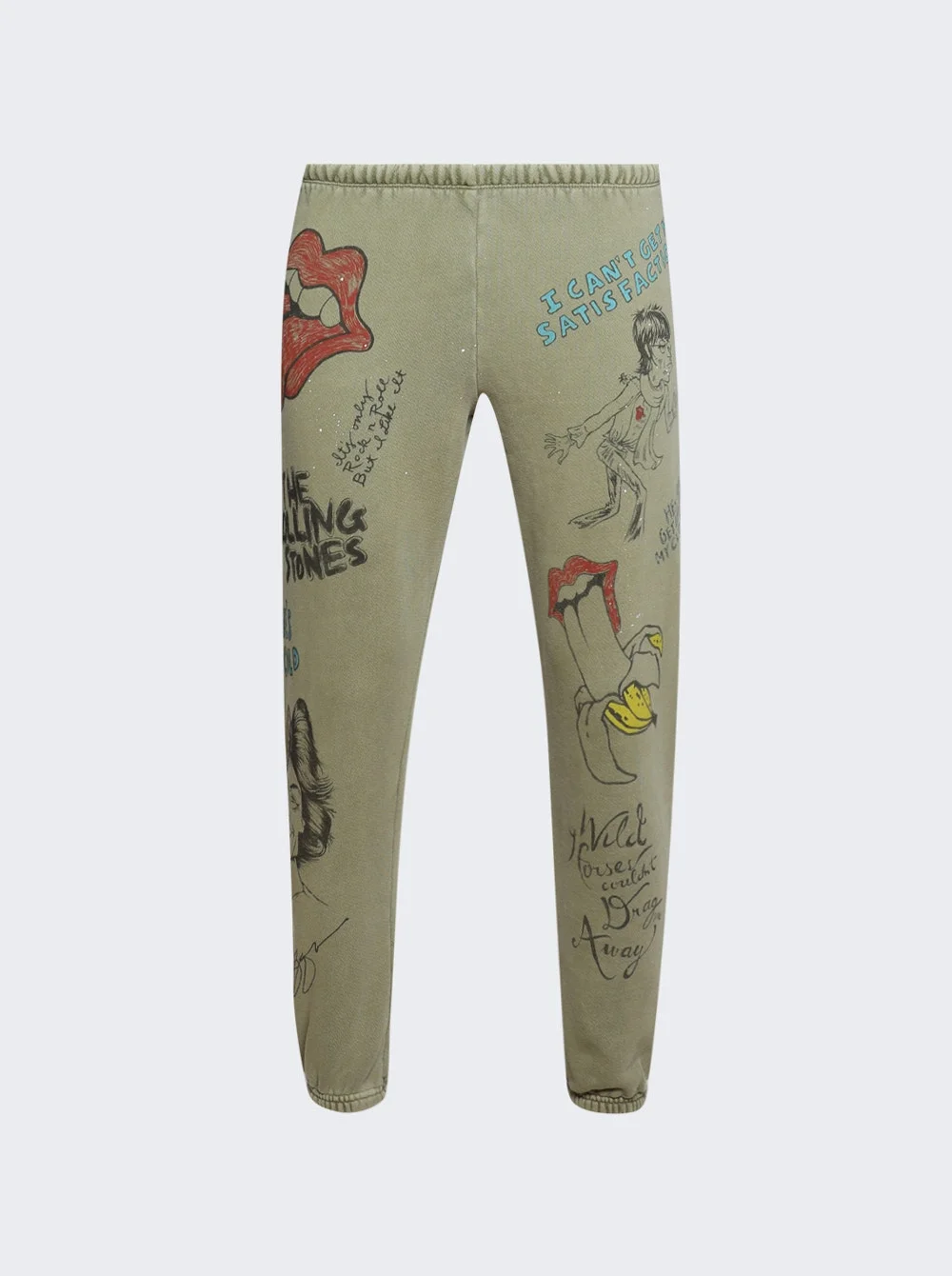 Rolling Stones Sketch P.e. Sweatpant Fatigue - 1
