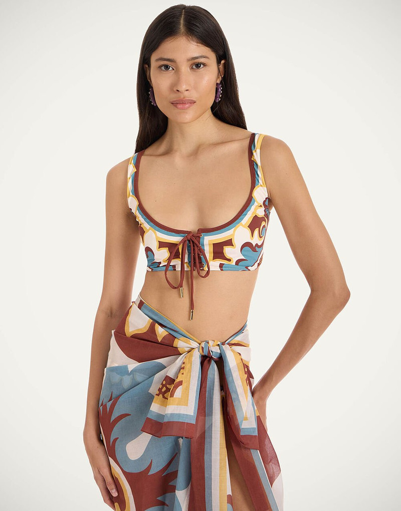 La DoubleJ Sunset Bikini Top outlook