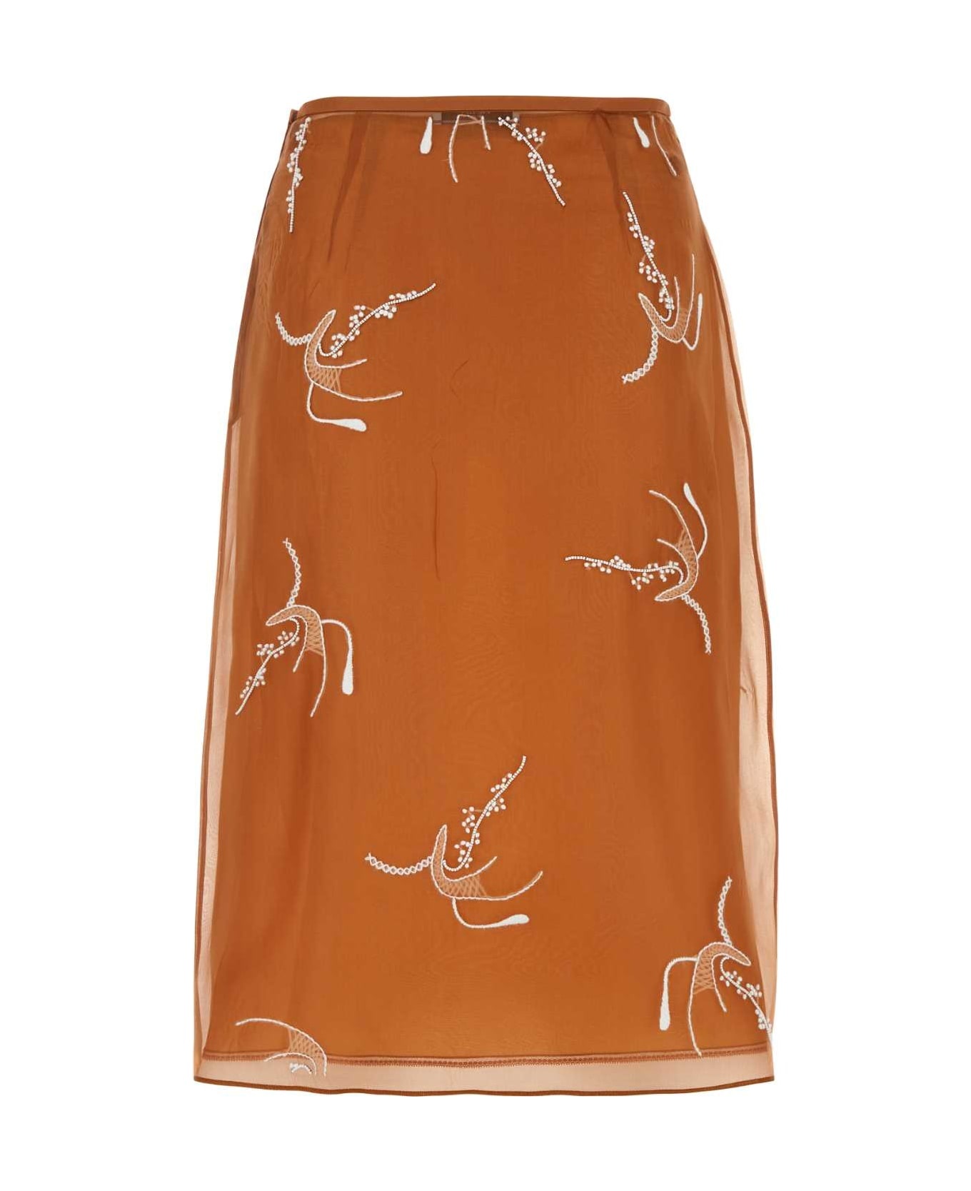 Copper Organza Skirt - 2