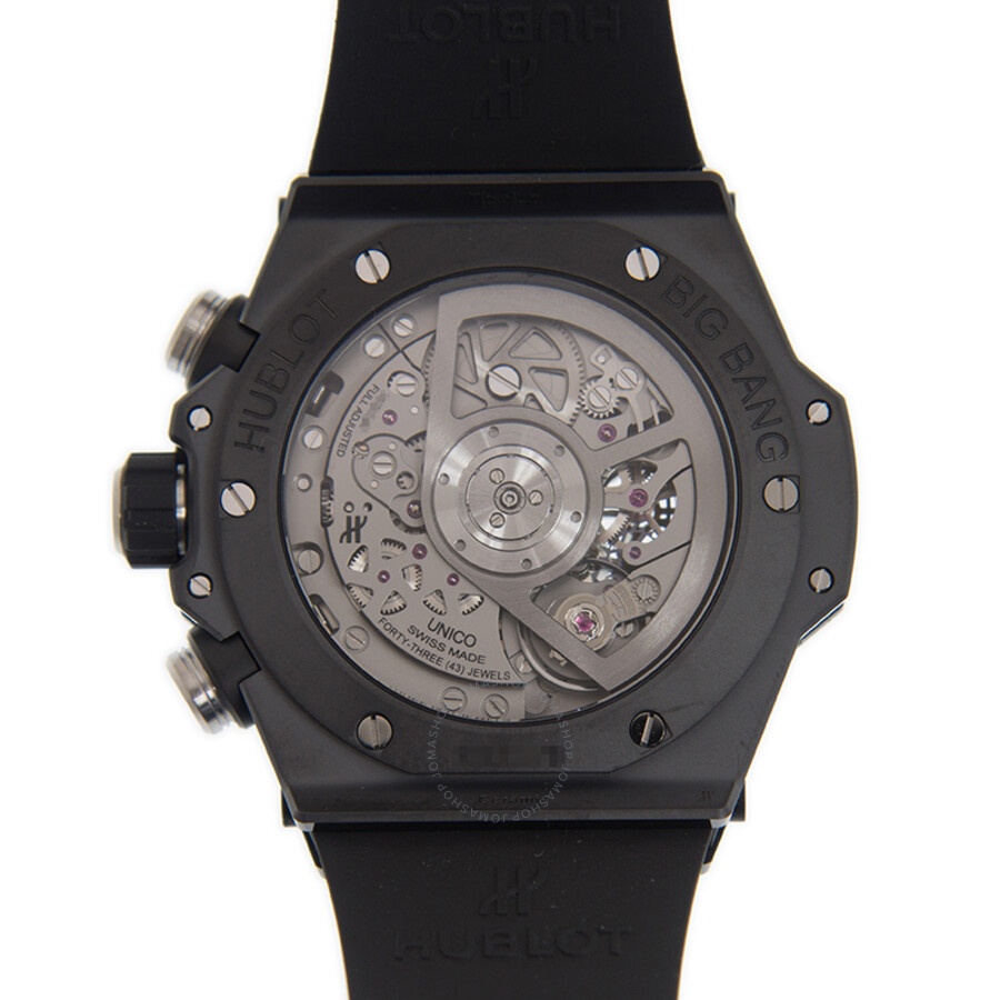 Hublot Big Bang Unico Black Magic Automatic Silver Dial Men's Watch 441.CI.1170.RX - 4