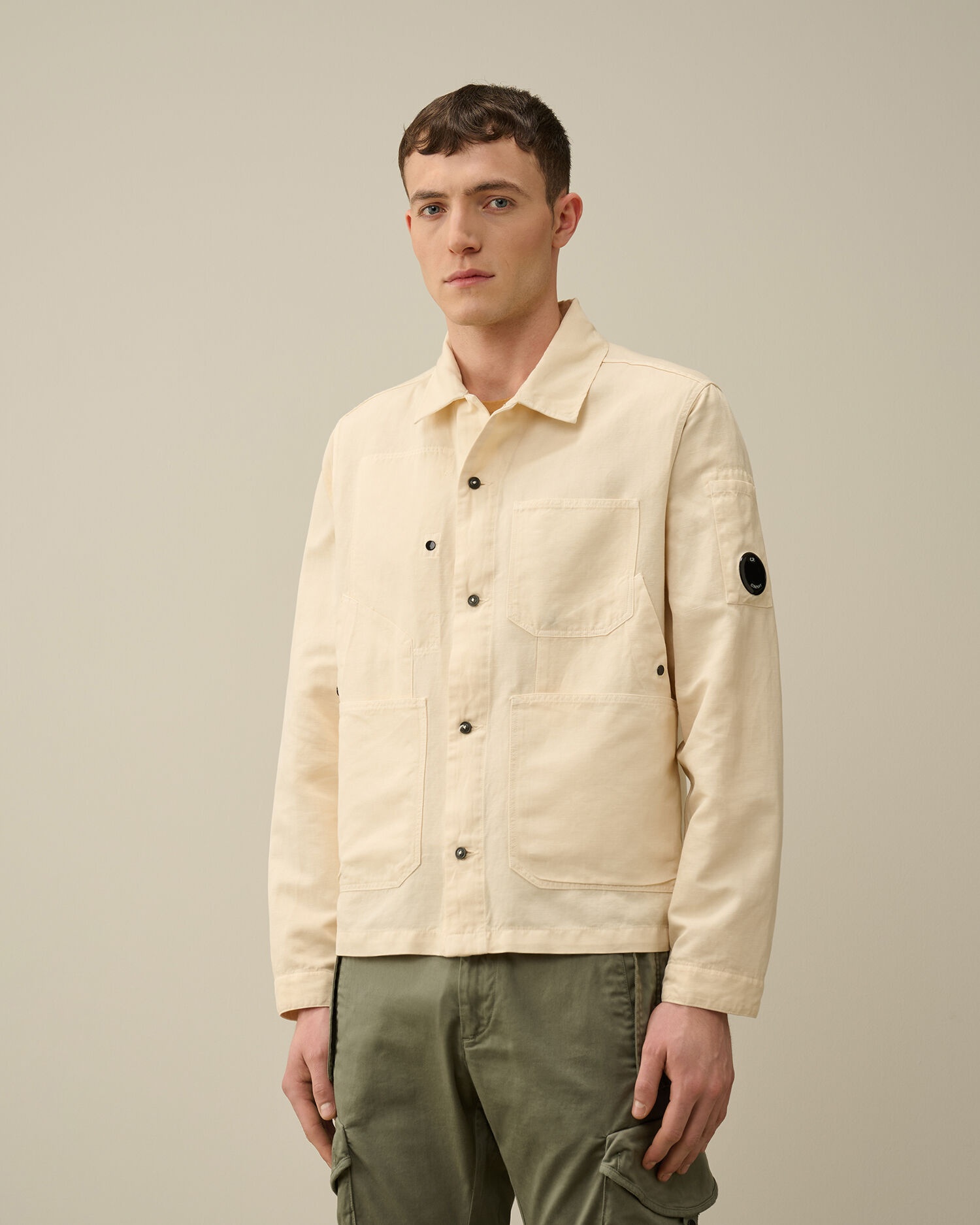 Cotton/Linen Overshirt - 2