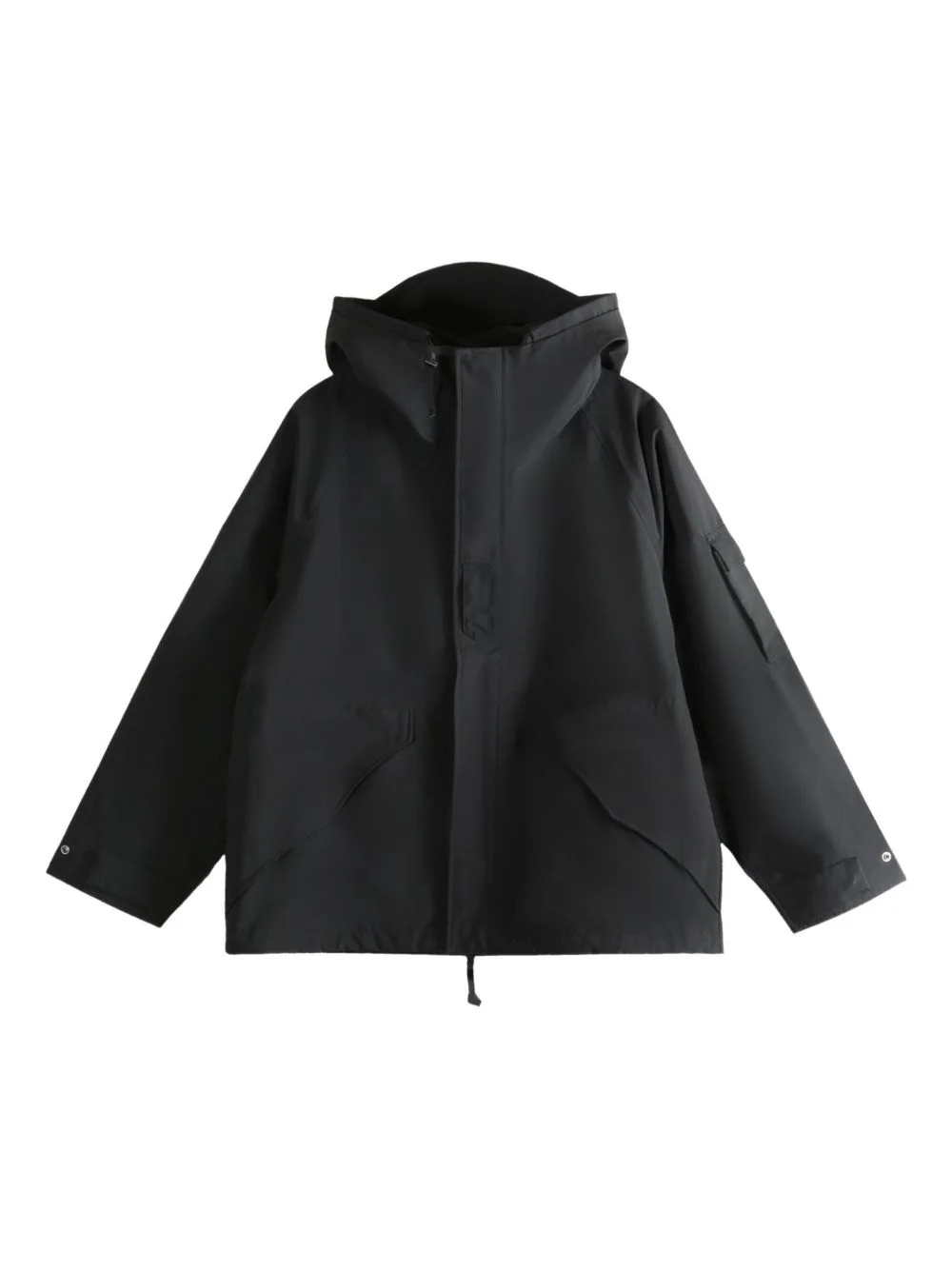 waterproof hooded jacket - 1