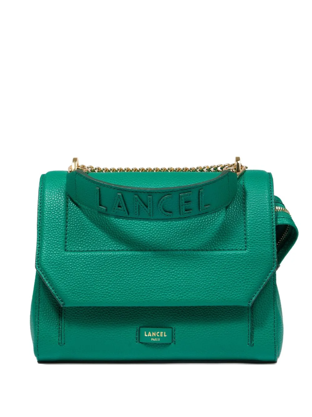 Ninon flap logo-plaque cross-body bag - 1