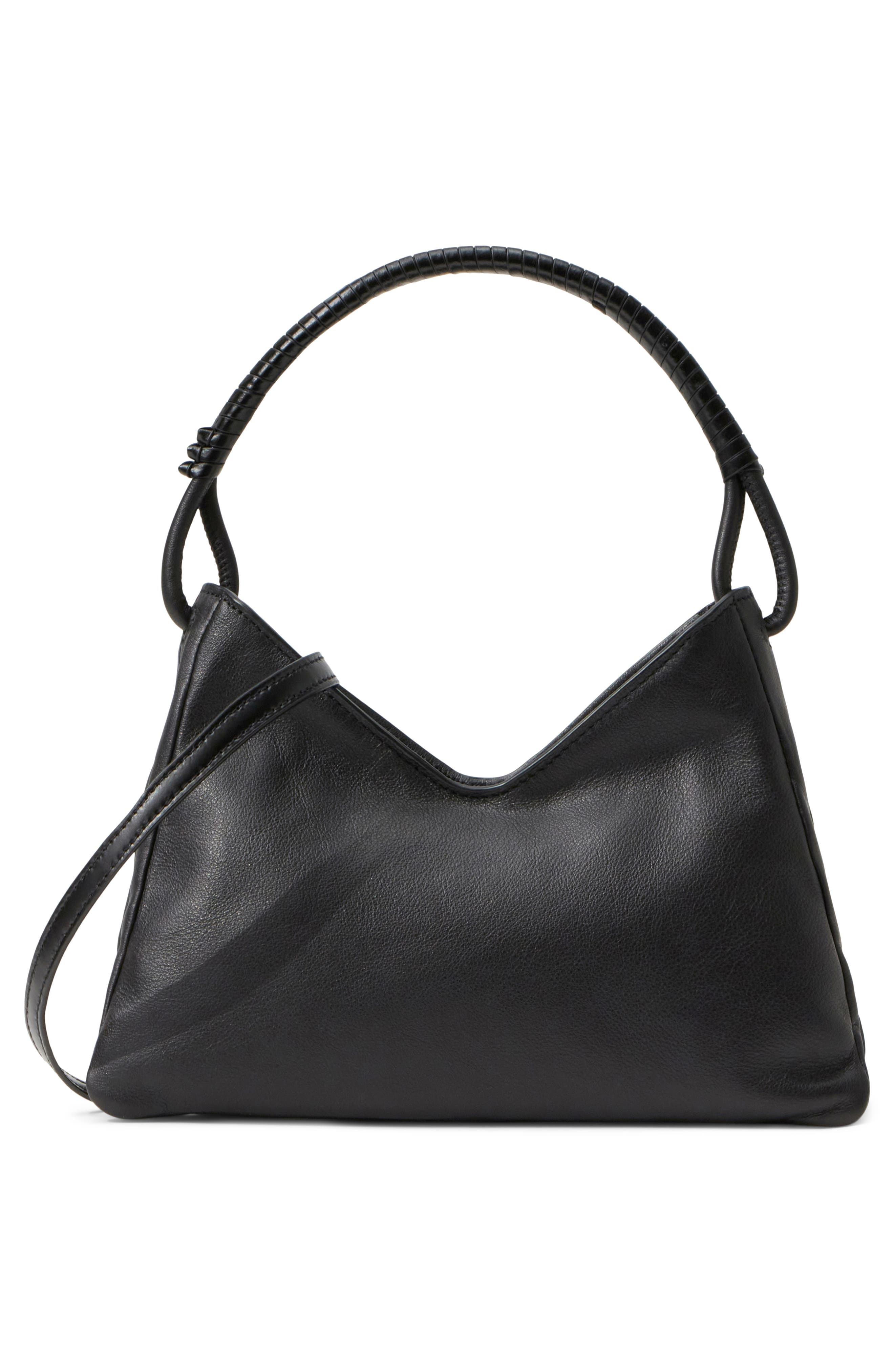 STAUD Valerie Leather Shoulder Bag in Black at Nordstrom - 2