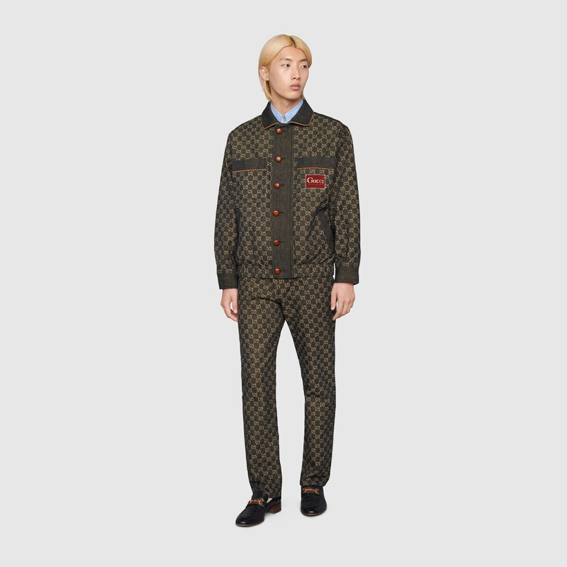 GUCCI GG denim pant outlook