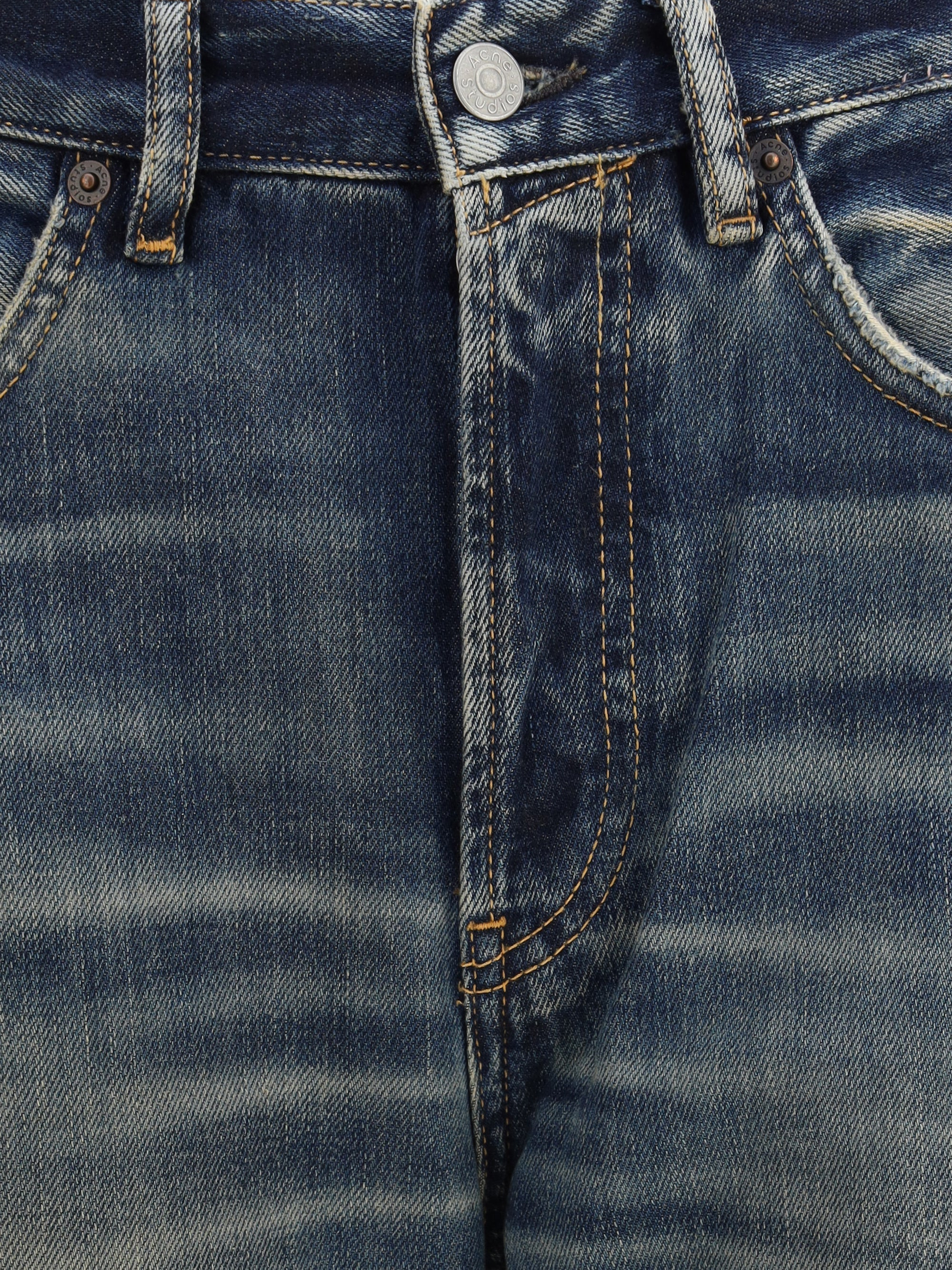 Acne Studios Women 5-Pocket Denim Jeans - 3