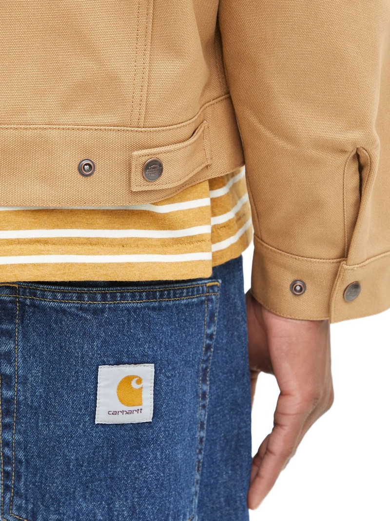 corduroy-collar zip-up jacket 5