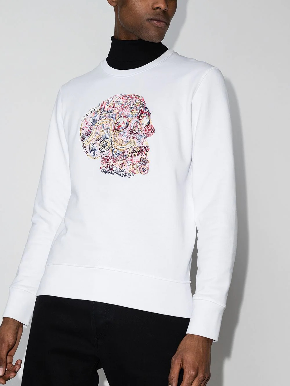 London Skull crew-neck T-shirt - 2