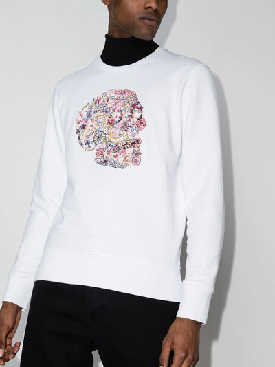 Alexander McQueen London Skull crew-neck T-shirt outlook