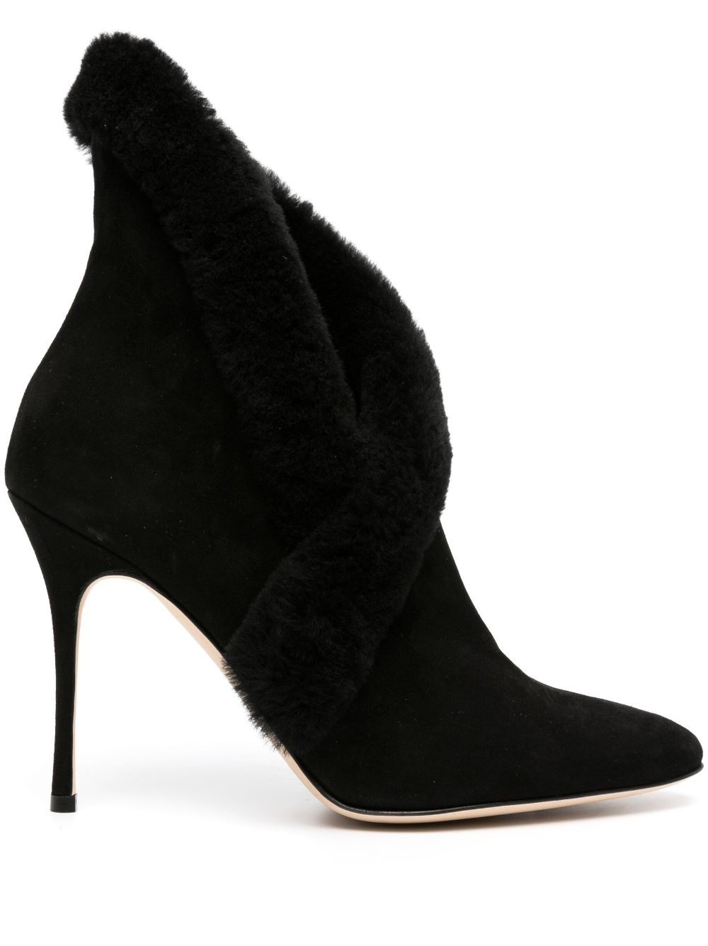 Nestanu 105mm suede boots - 1