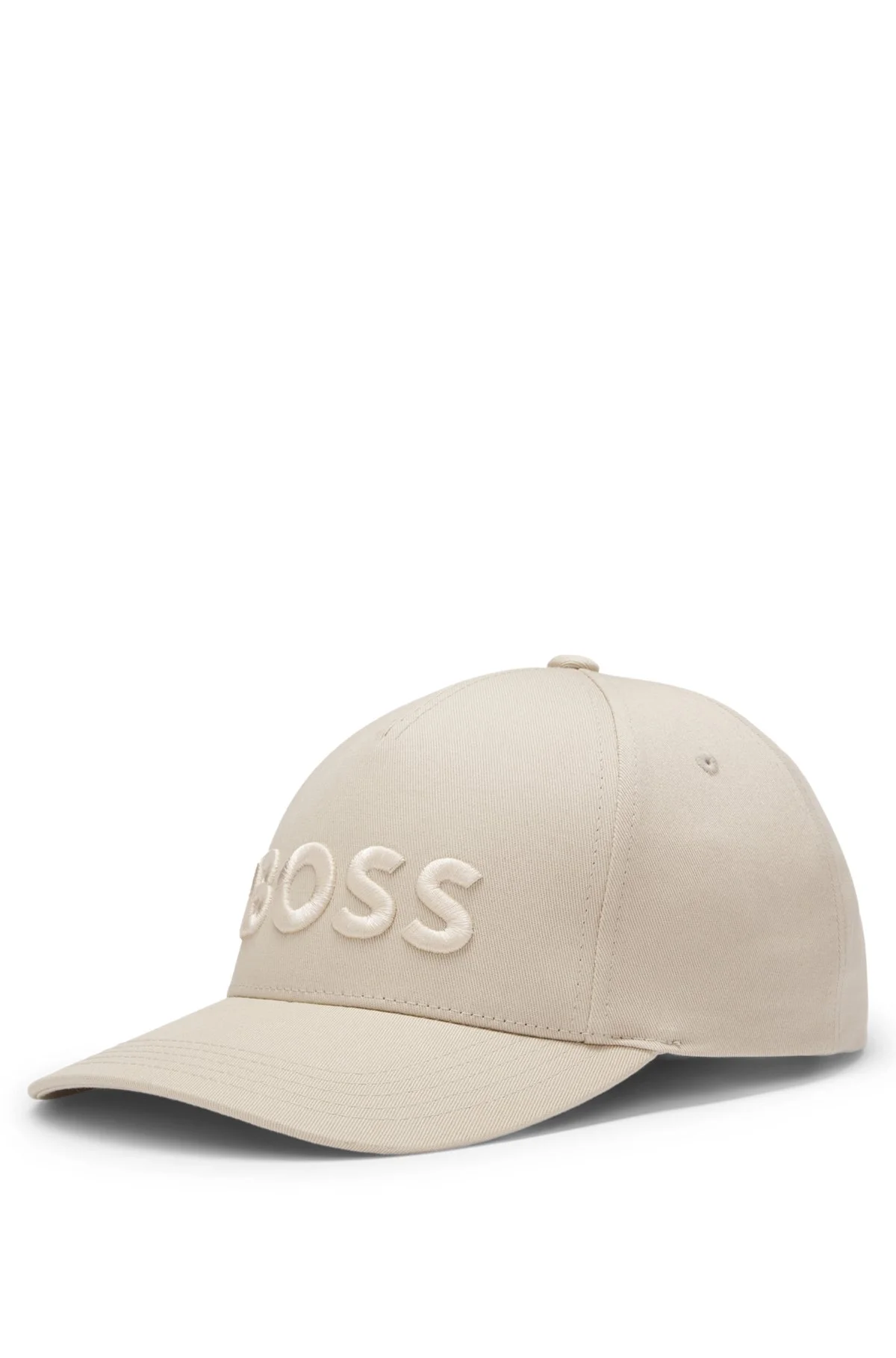EMBROIDERED-LOGO CAP IN COTTON TWILL - 1